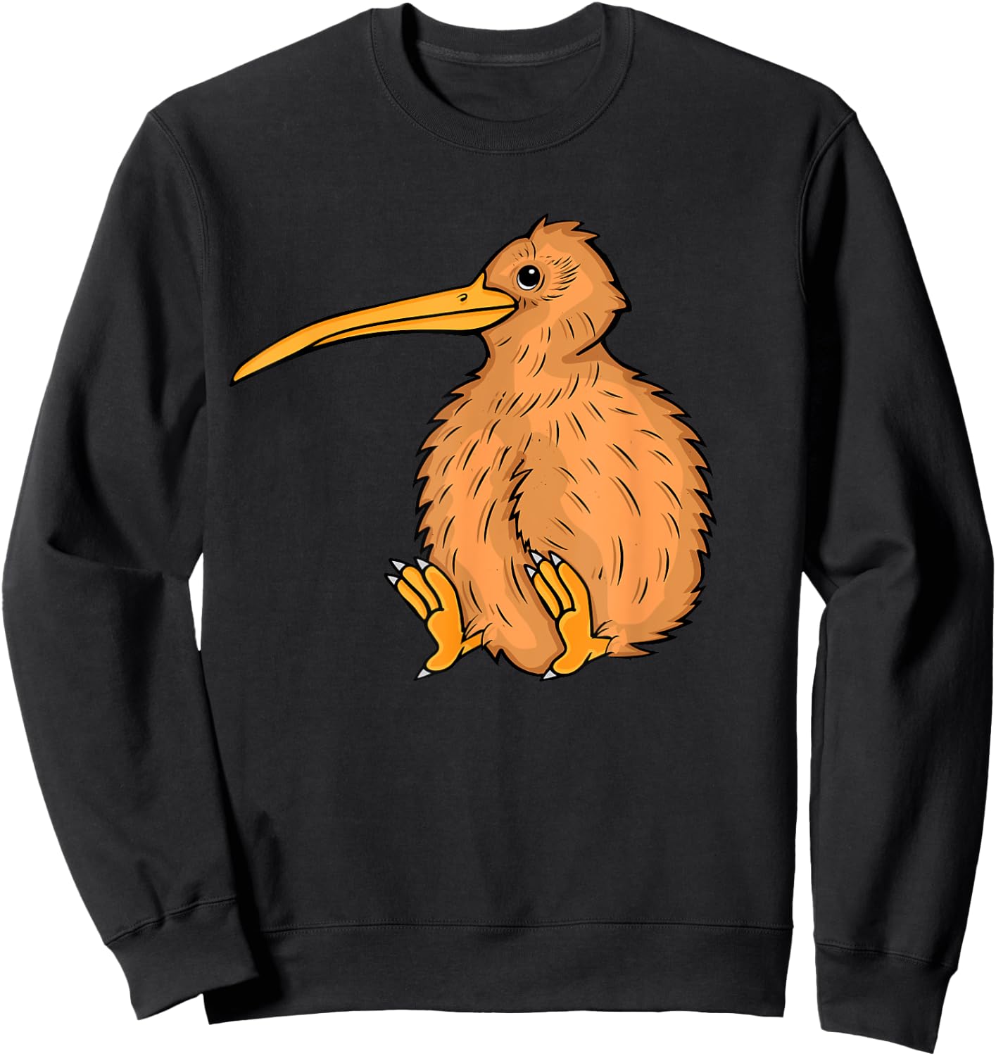 Cute Kiwi Bird Kids Australian Souvenir Bird Kiwi Sweatshirt - Sweatshirt | Black