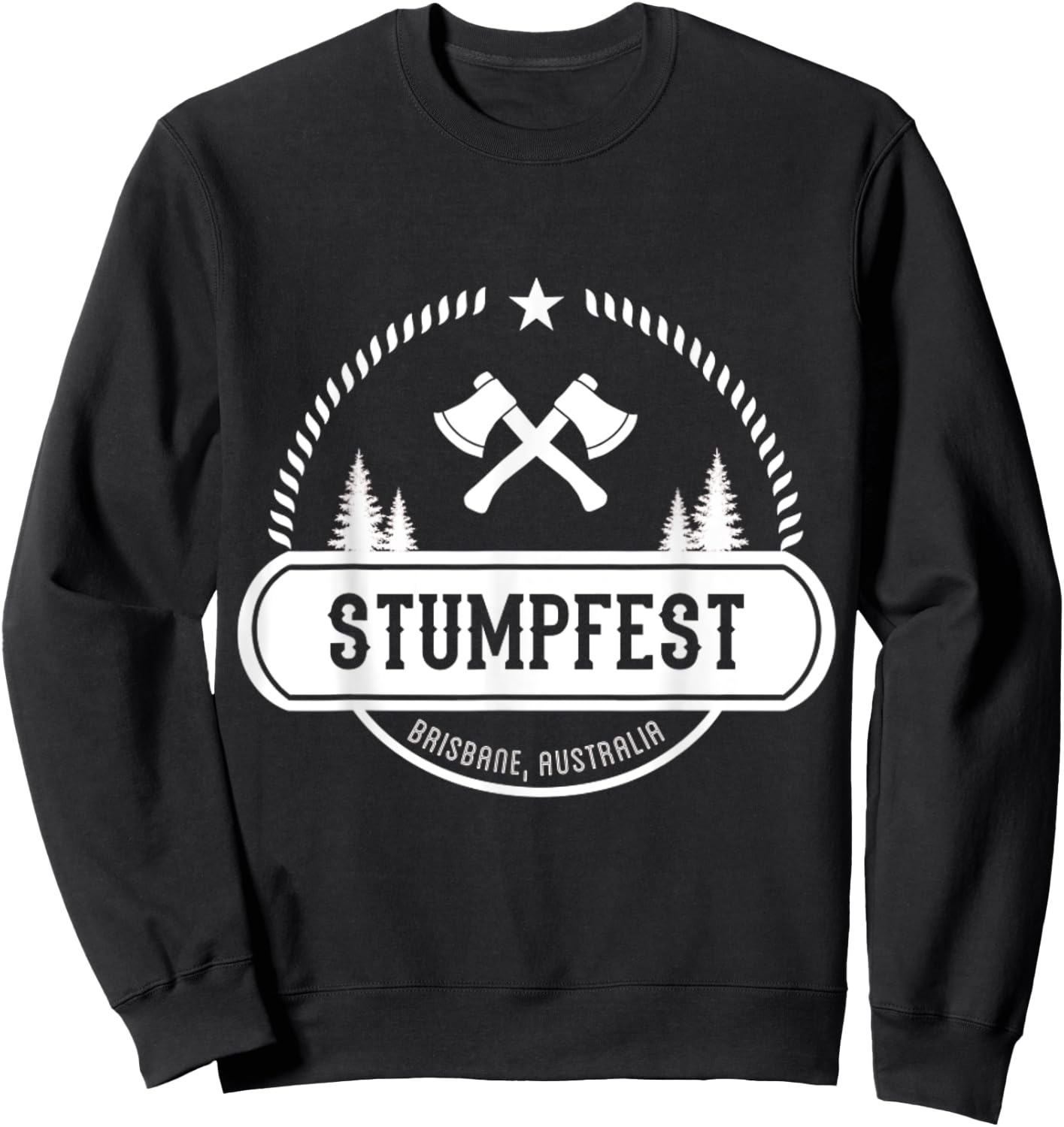 Stumpfest 2023 Brisbane Get Sweaty Sweatshirt - Sweatshirt | Black
