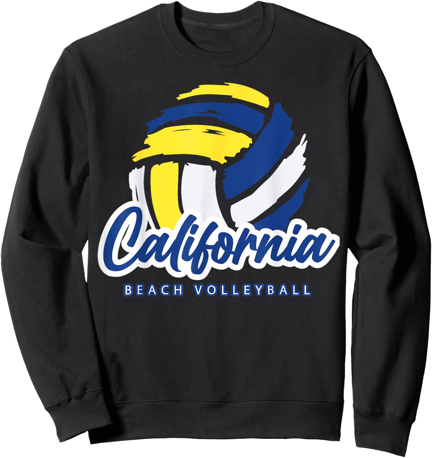 Beach Volleyball California Sweatshirt - Sweatshirt | Black