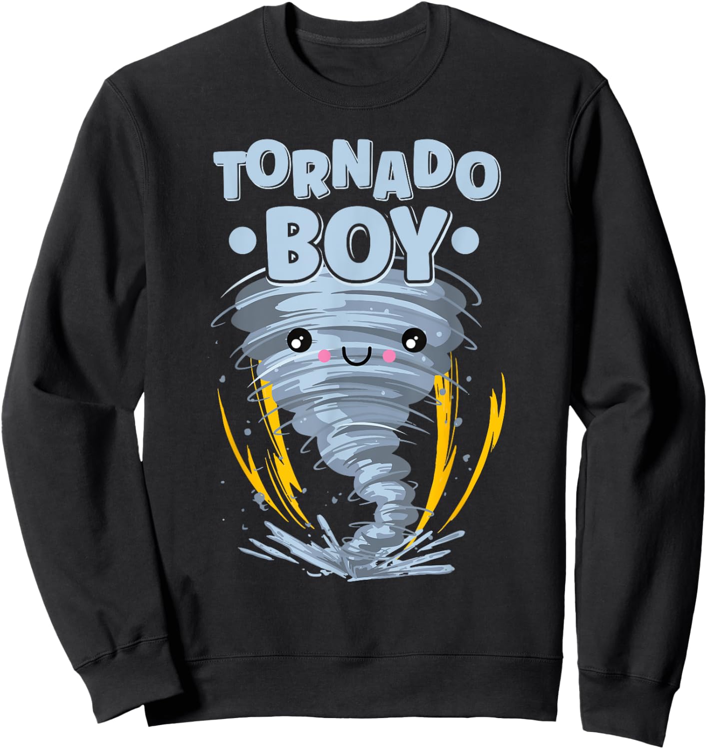 Storm Chaser - Tornado Boy Sweatshirt - Sweatshirt | Black