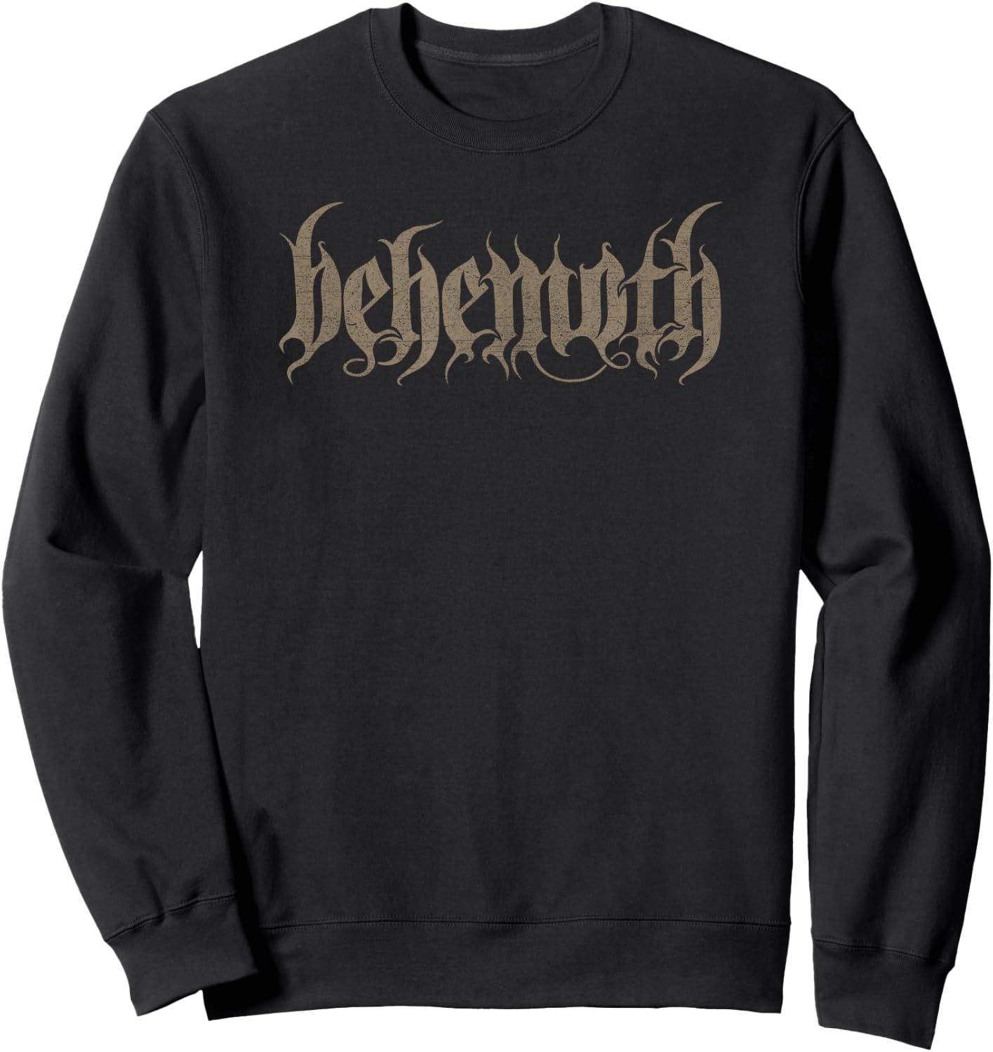 Behemoth – Gold Logo Sweatshirt - Sweatshirt | Black