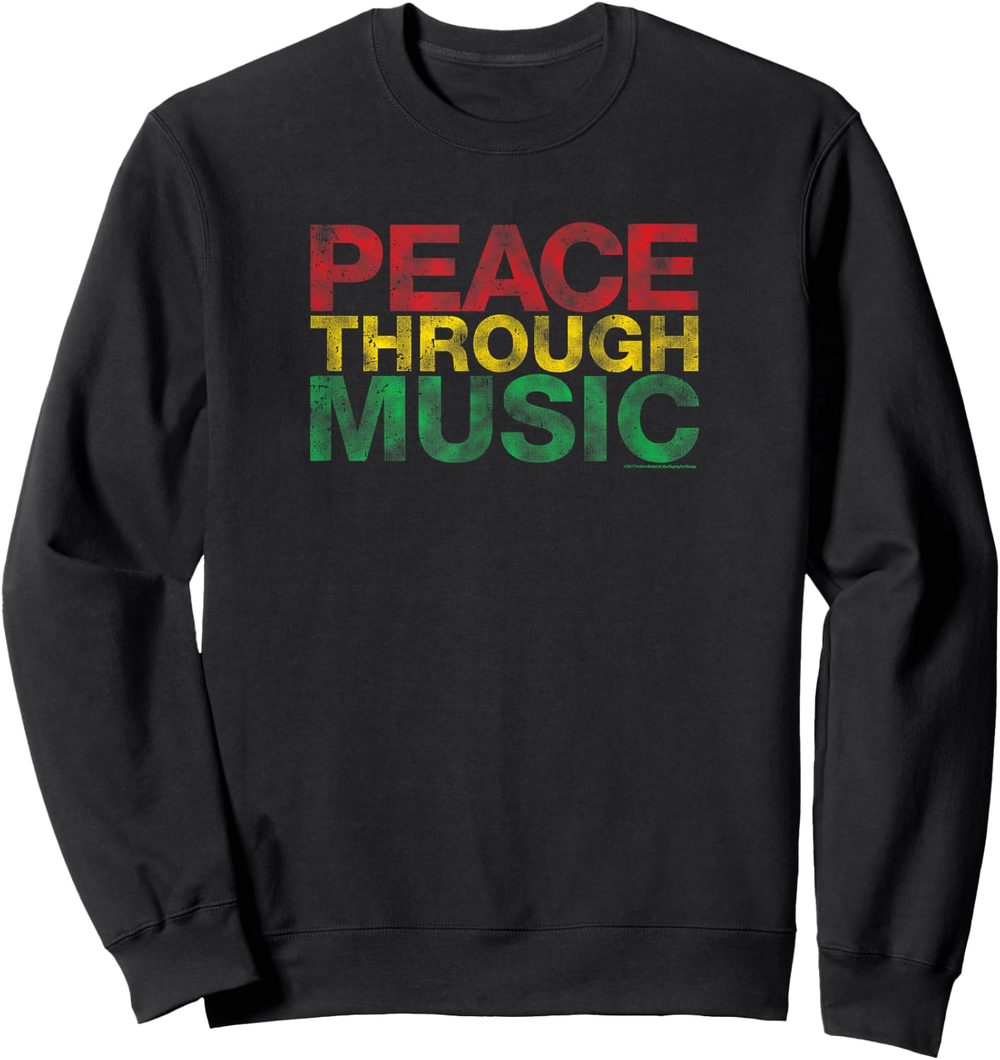 Playing for Change Peace Through Music Sweatshirt - Sweatshirt | Black