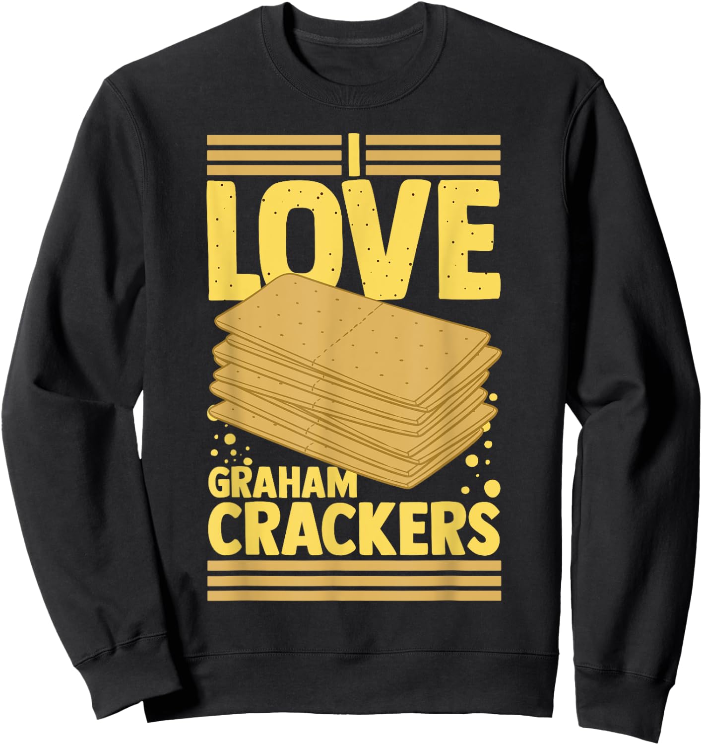 Graham Cracker Smore Crust Recipe Pie Sweatshirt - Sweatshirt | Black