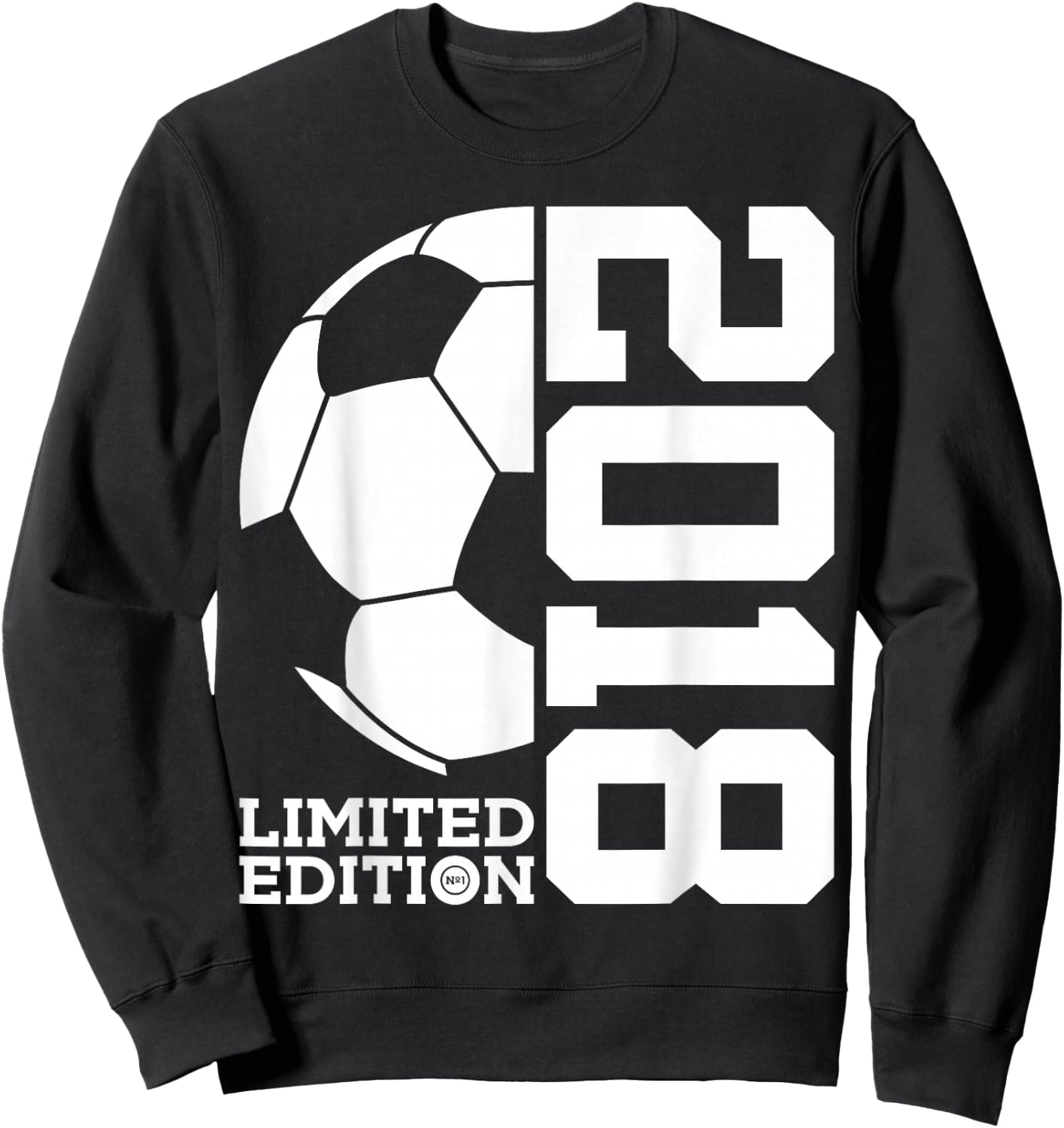8th BIRTHDAY SOCCER LIMITED EDITION 2018 Sweatshirt - Sweatshirt | Black