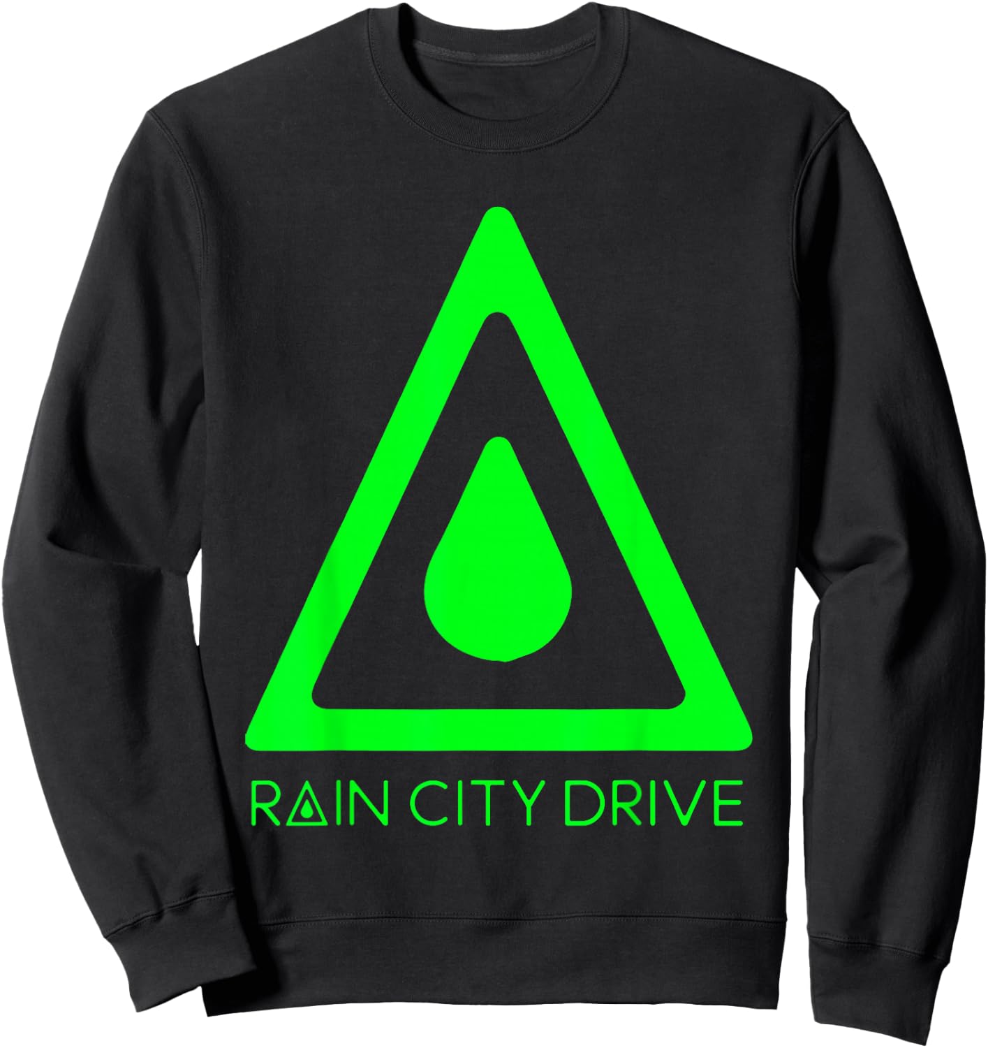 Rain City Drive Sweatshirt - Sweatshirt | Black