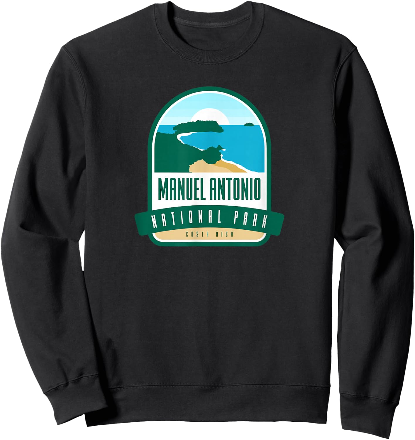 Manuel Antonio National Park - Costa Rica Sweatshirt - Sweatshirt | Black