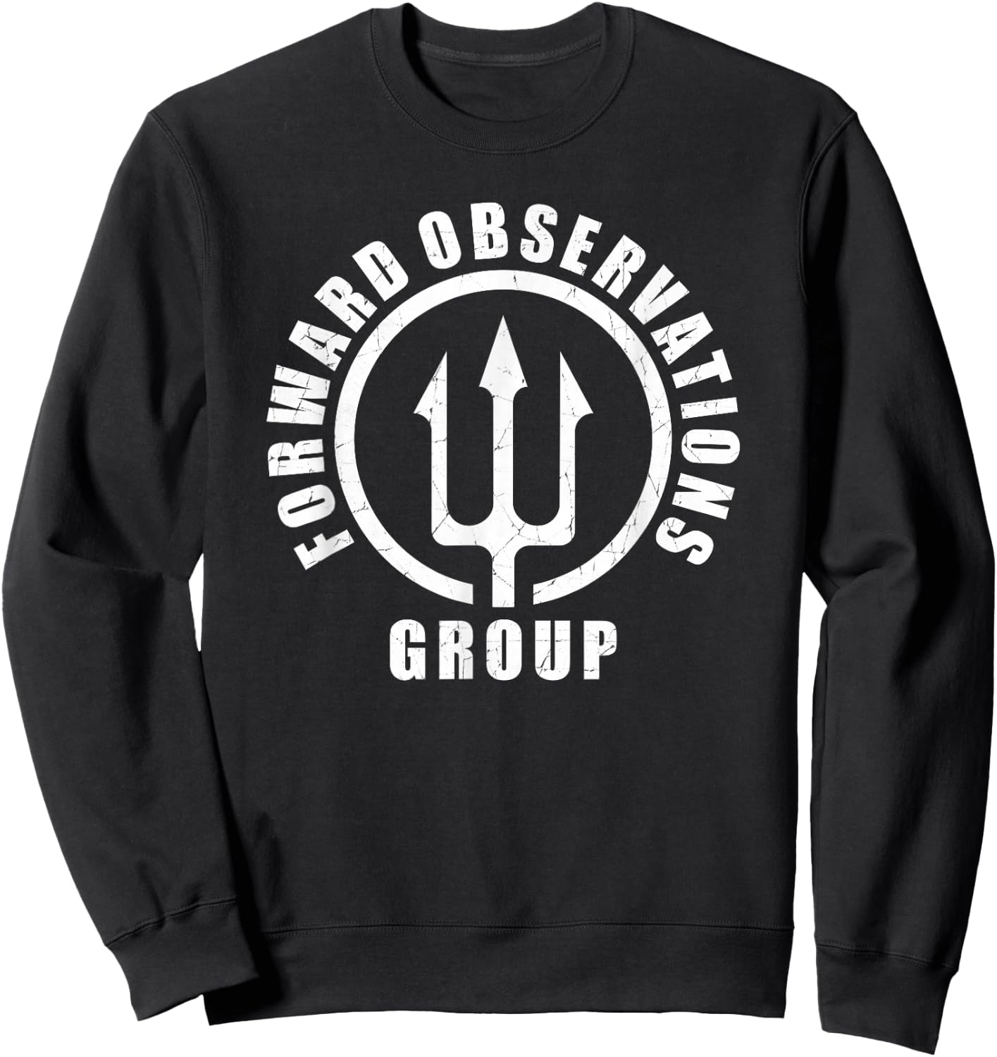 Forward Observations Group. Fog Trident Spear Sweatshirt - Sweatshirt | Black