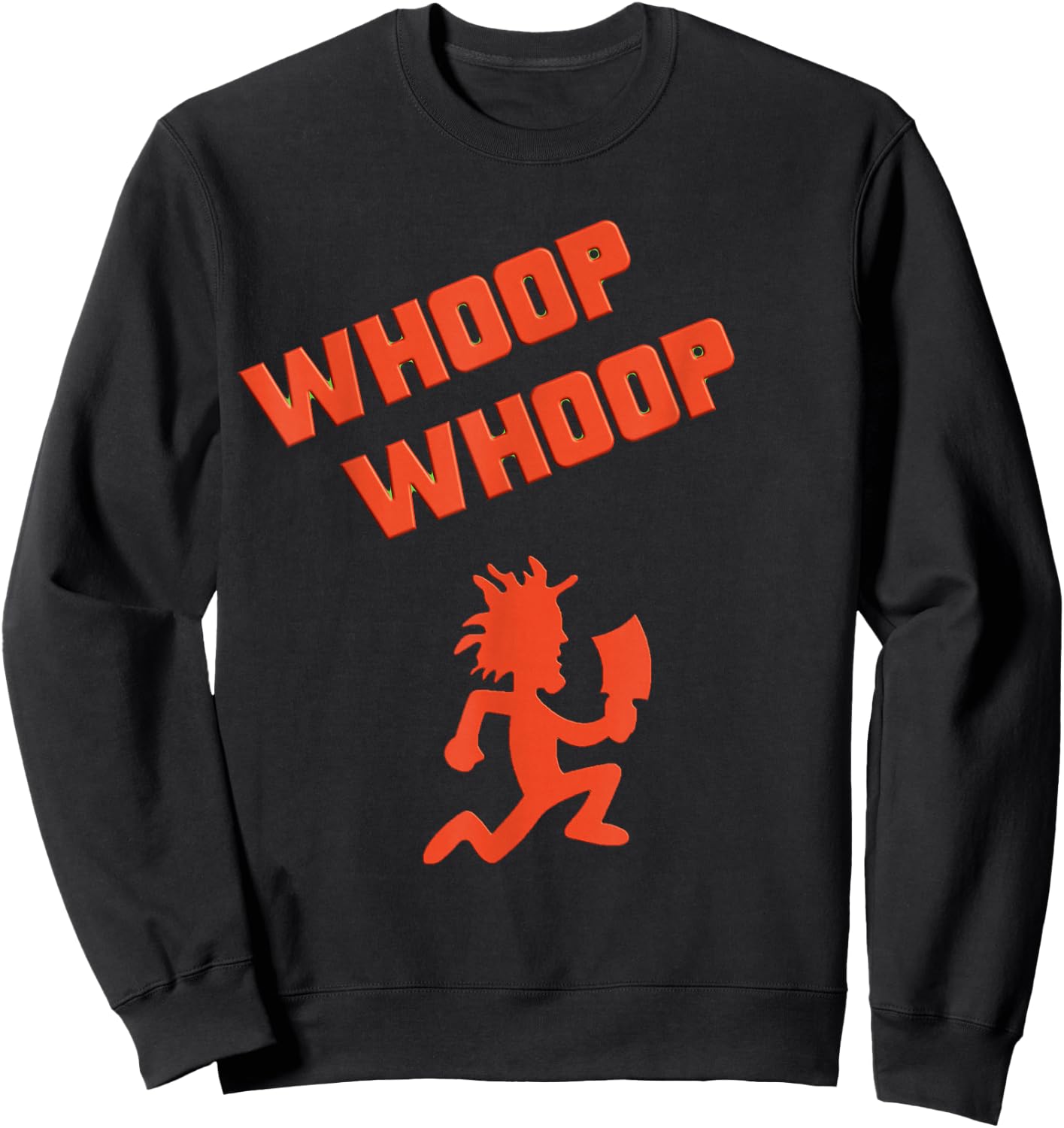 Juggalette ICP Whoop Man Extreme Colors Design Sweatshirt - Sweatshirt | Black