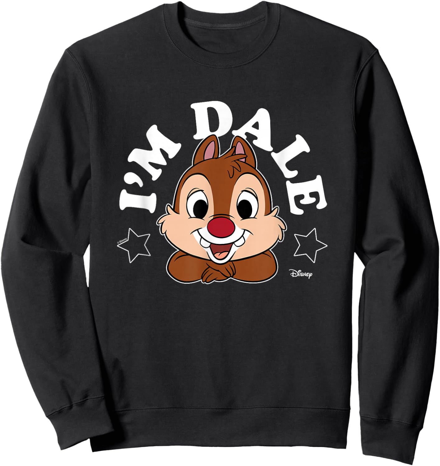 Chip 'N Dale Rescue Rangers - I'm Dale Sweatshirt - Sweatshirt | Black