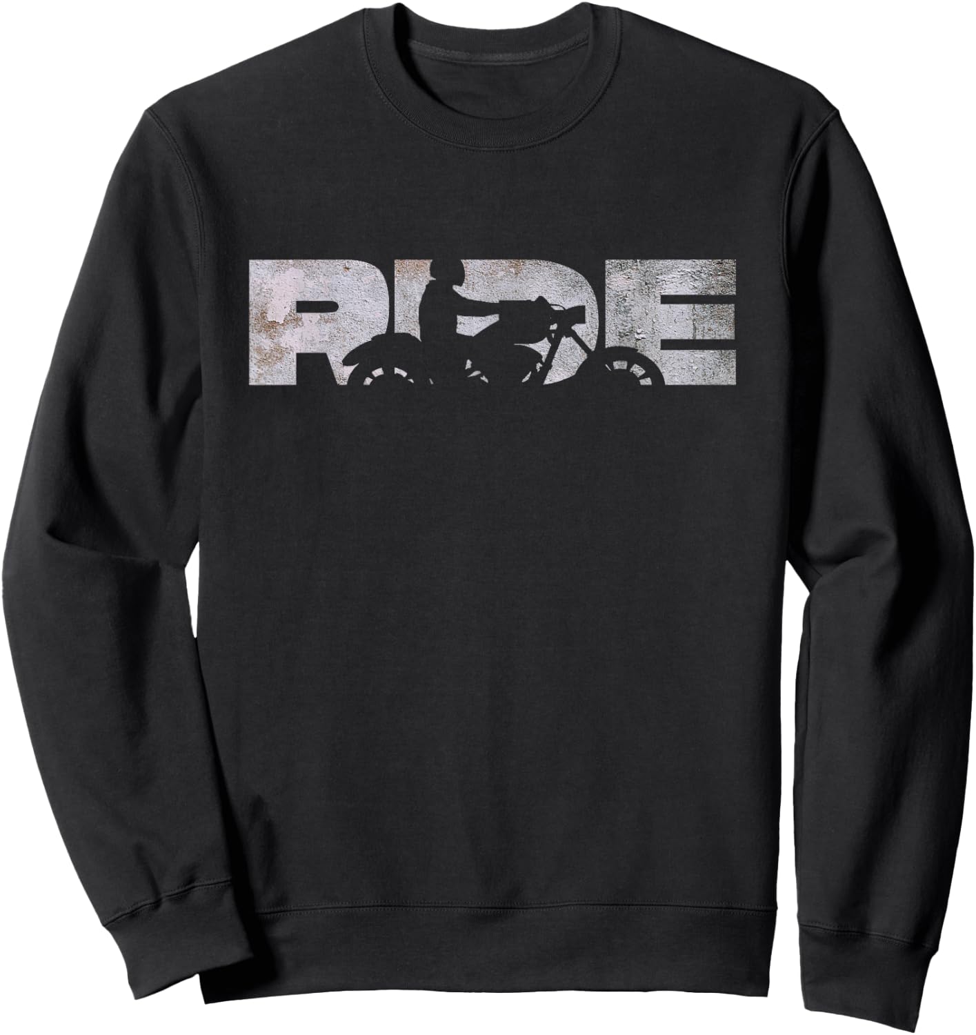 Motorcycle Clothing for Bikers - Black Motorcycle - -Adults - Short Sleeve - Small - - Modern - All Seasons - 1 Count Sweatshirt - Sweatshirt | Black
