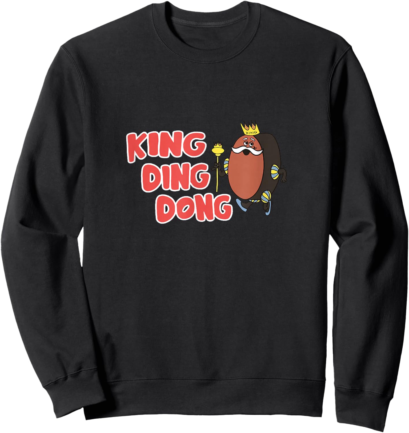 King Ding Dong Sweatshirt - Sweatshirt | Black