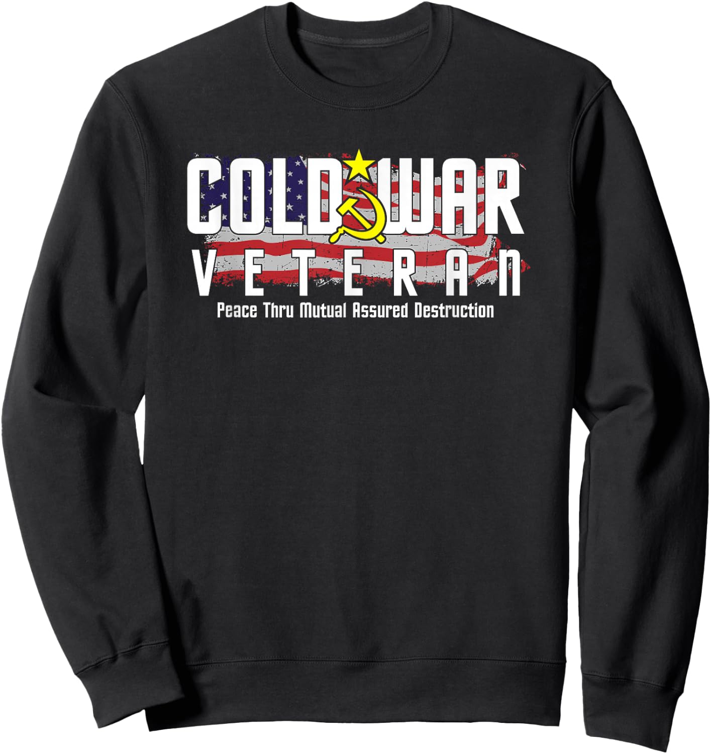 Cold War Veteran Sweatshirt - Sweatshirt | Black