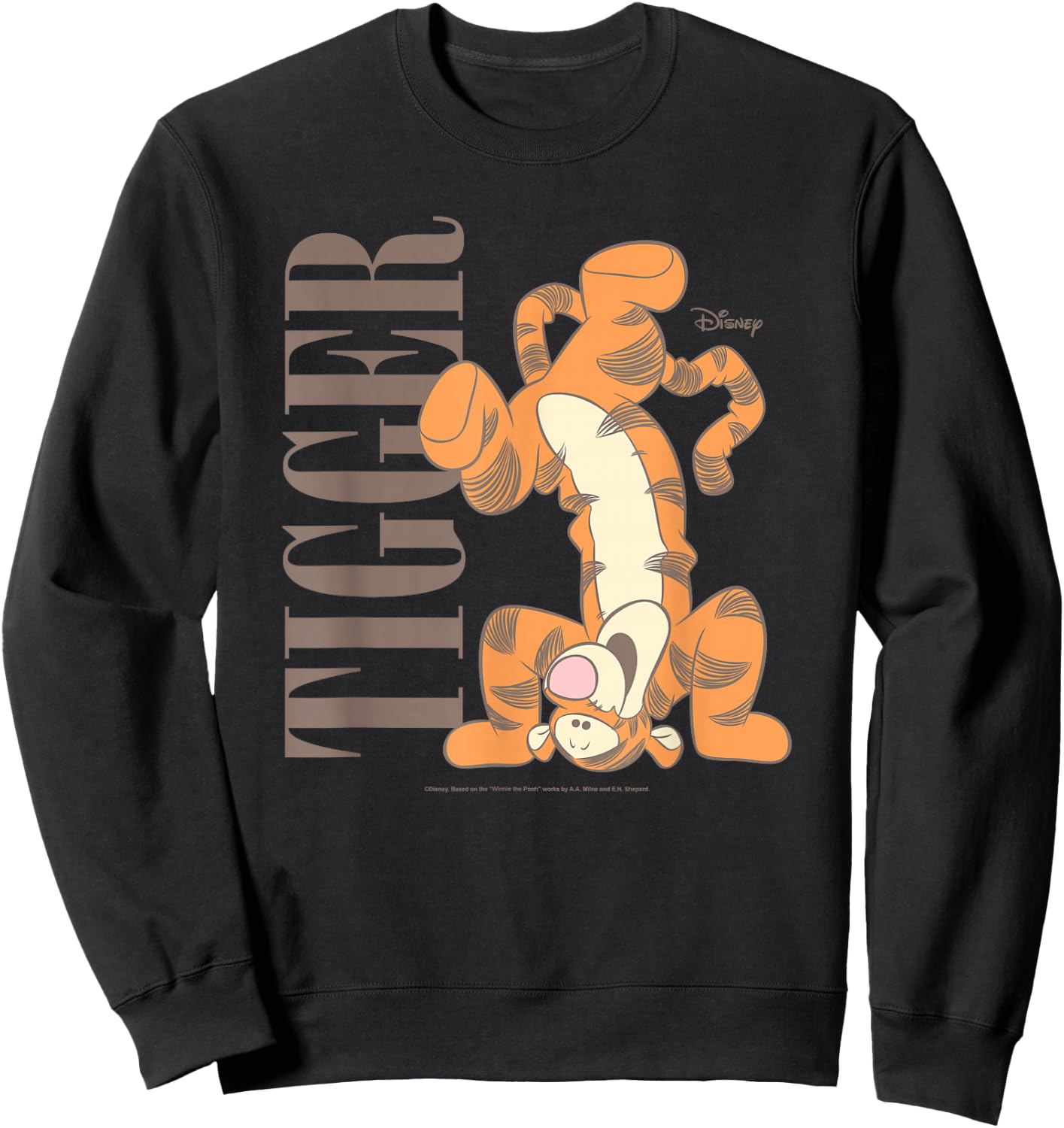 Winnie the Pooh - Muted Tigger Sweatshirt - Sweatshirt | Black