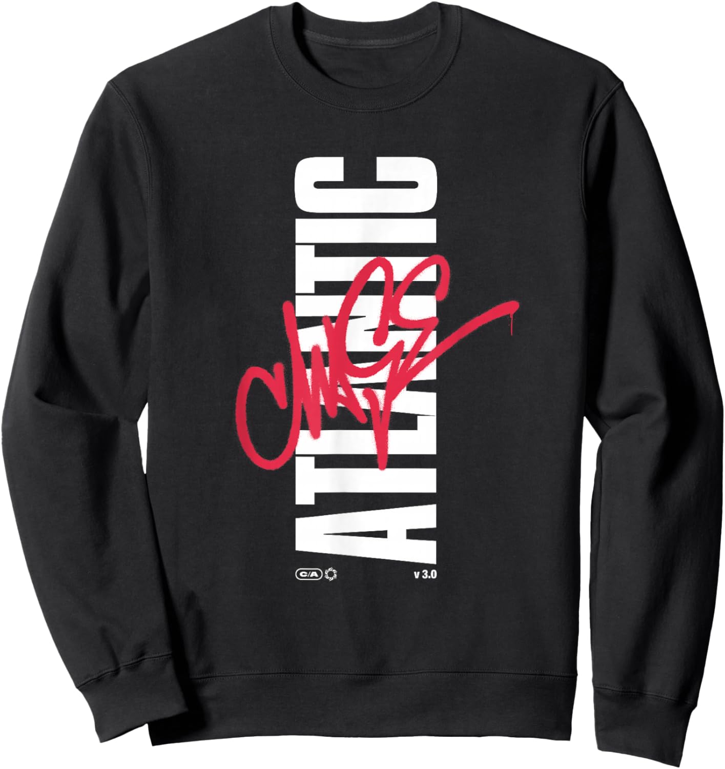 Chase Atlantic - Graffiti Sweatshirt - Sweatshirt | Black