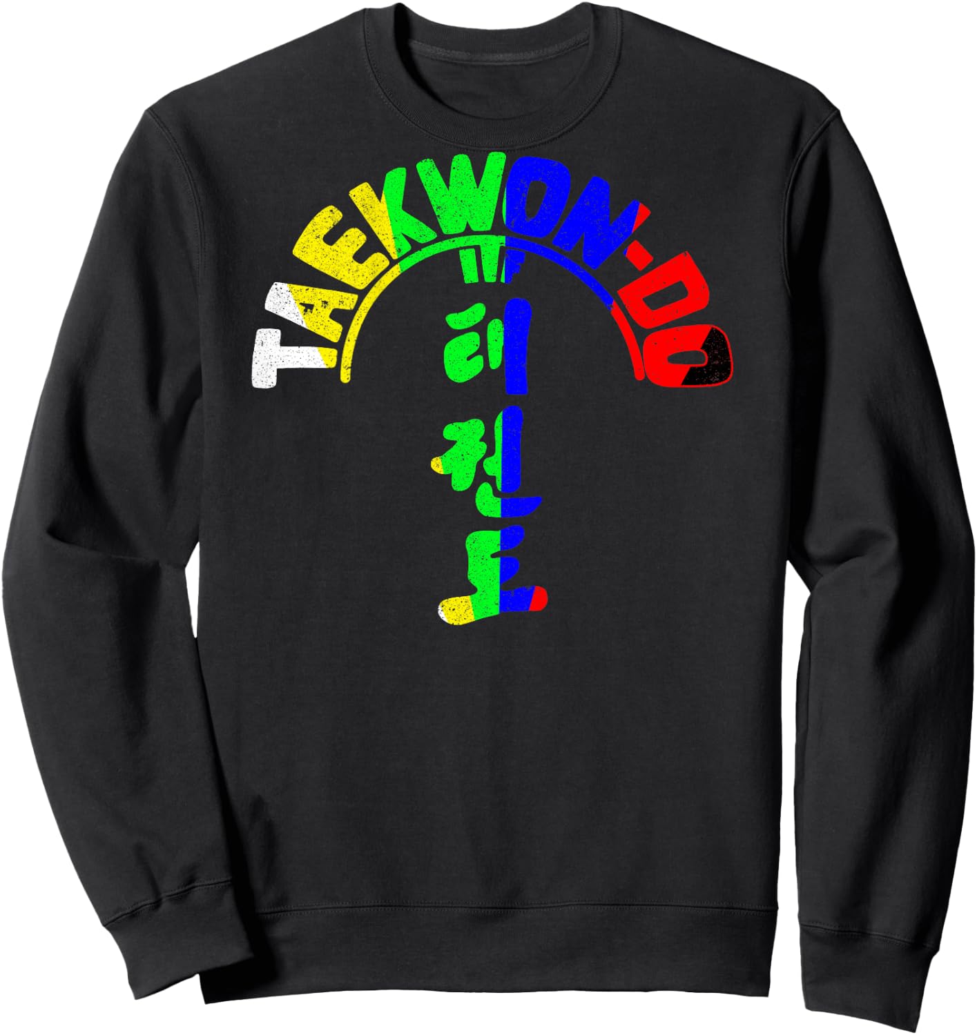 ITF Taekwon-Do Colour Belts Sweatshirt - Sweatshirt | Black