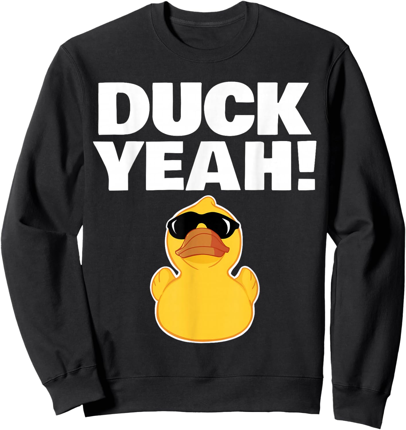Rubber Duck Yeah Sweatshirt - Sweatshirt | Black