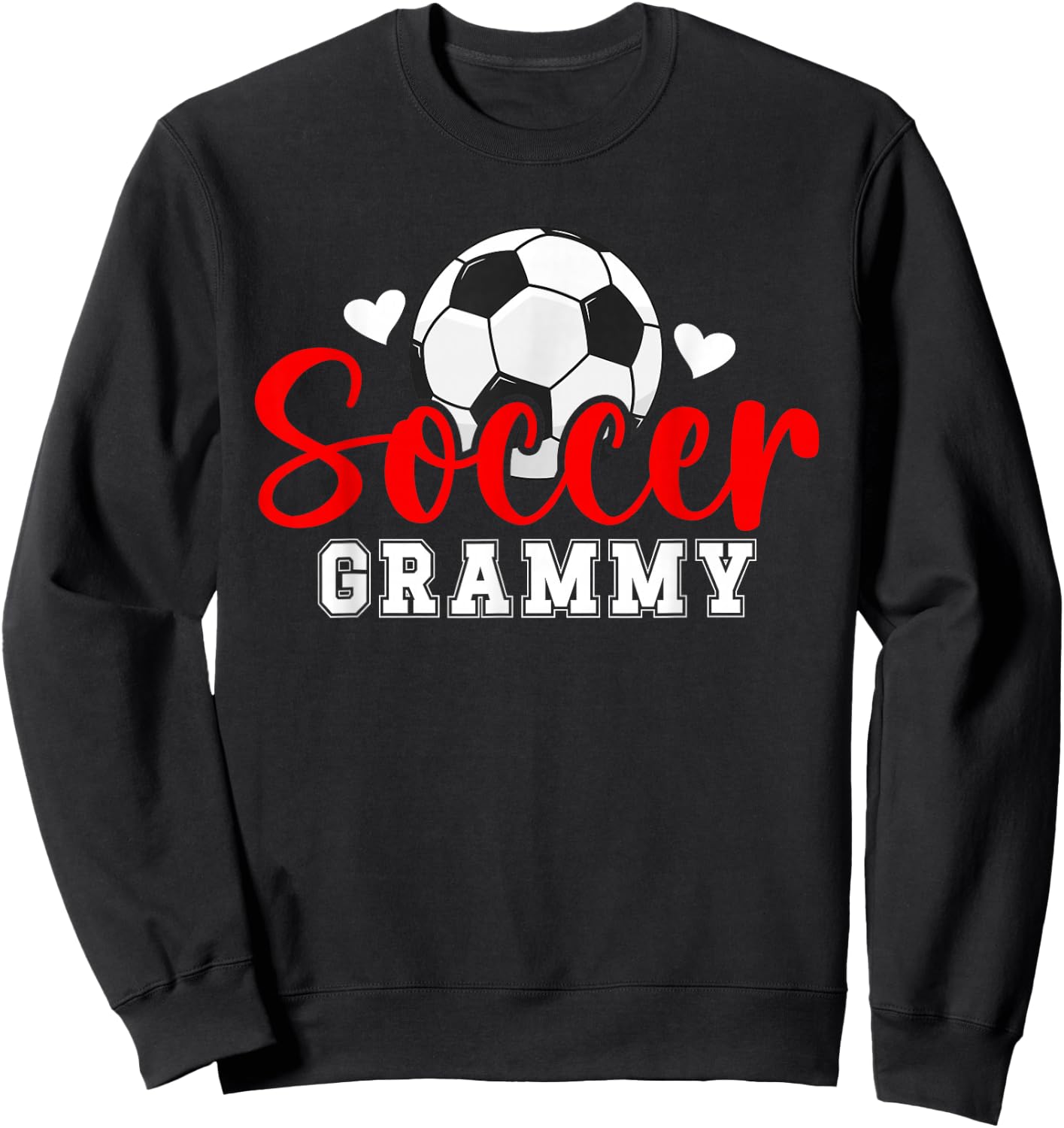 Soccer Grammy Grandma Grammy Of A Soccer Player Grammy Sweatshirt - Sweatshirt | Black
