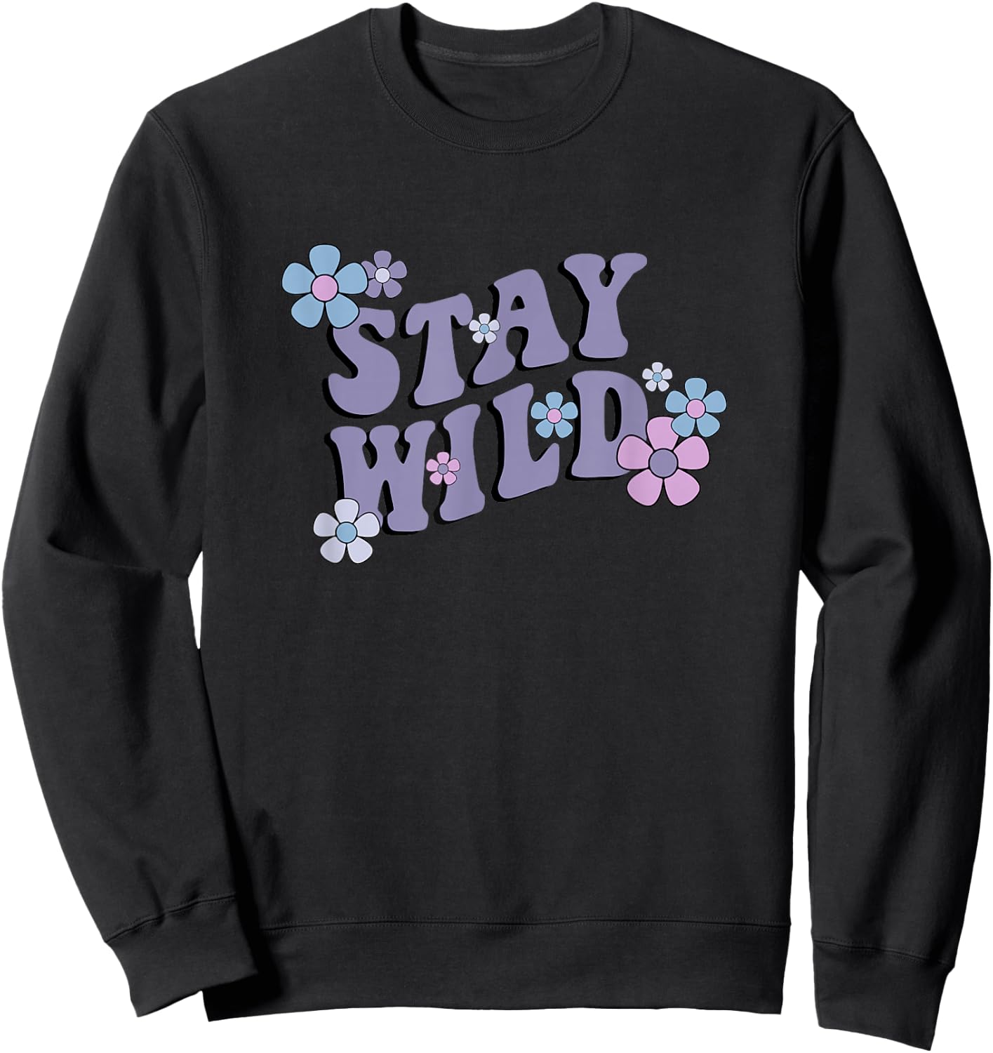 Stay Wild Sweatshirt - Sweatshirt | Black