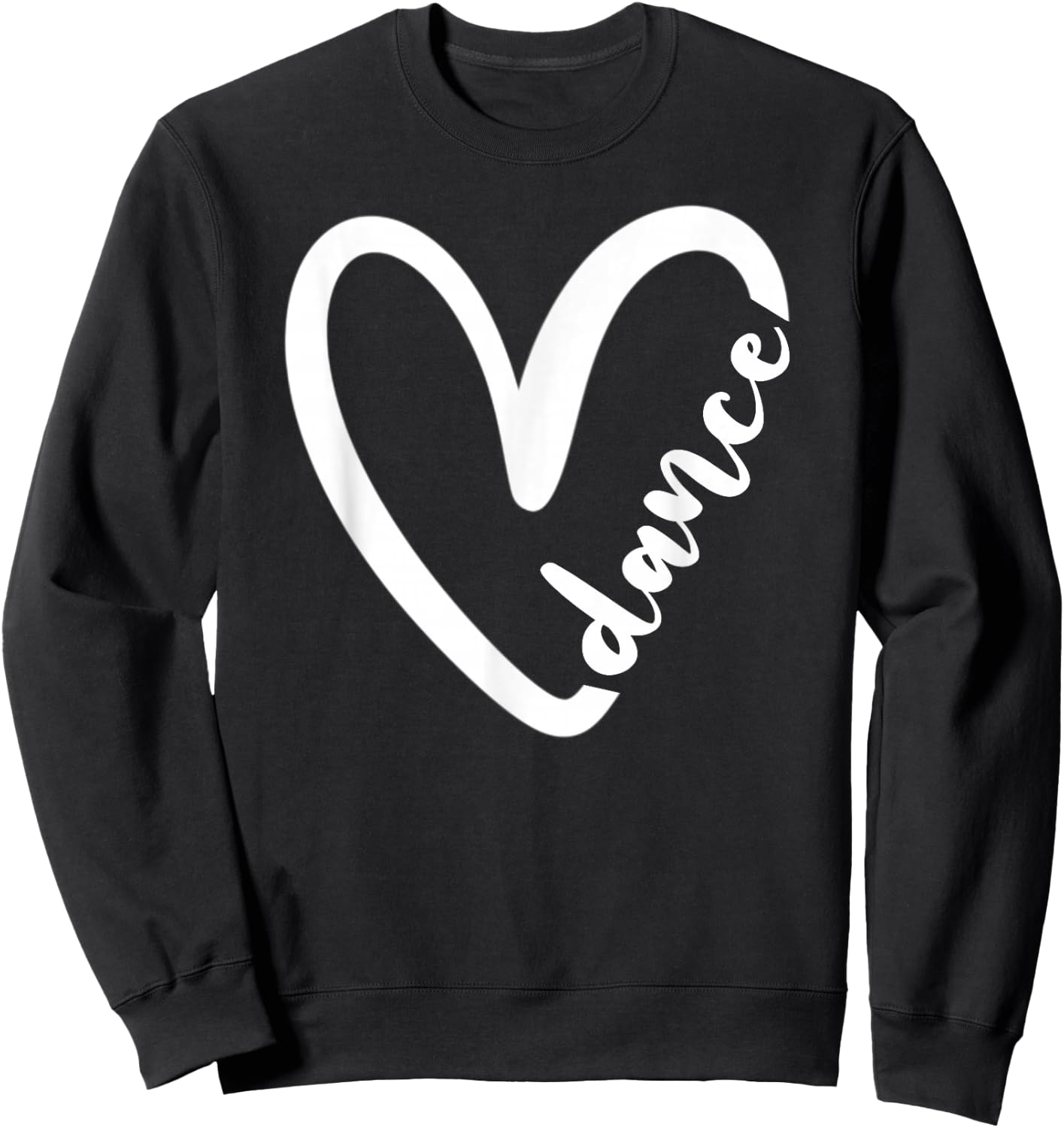 Love Dance Cute Dance Sweatshirt - Sweatshirt | Black