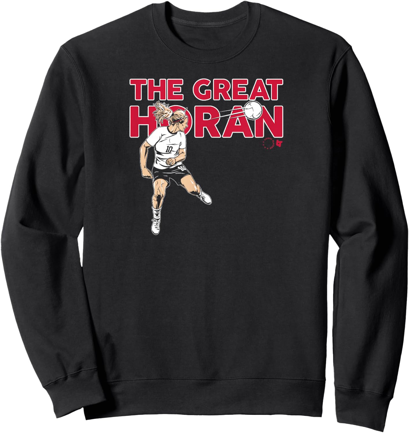 Lindsey Horan - The Great Horan - USWNTPA - USA Soccer Sweatshirt - Sweatshirt | Black