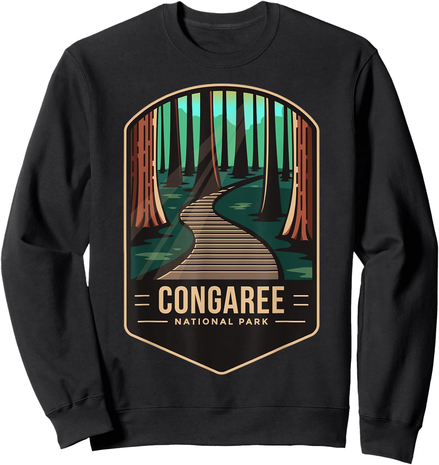 Congaree National Park 2003 South Carolina Sweatshirt - Sweatshirt | Black