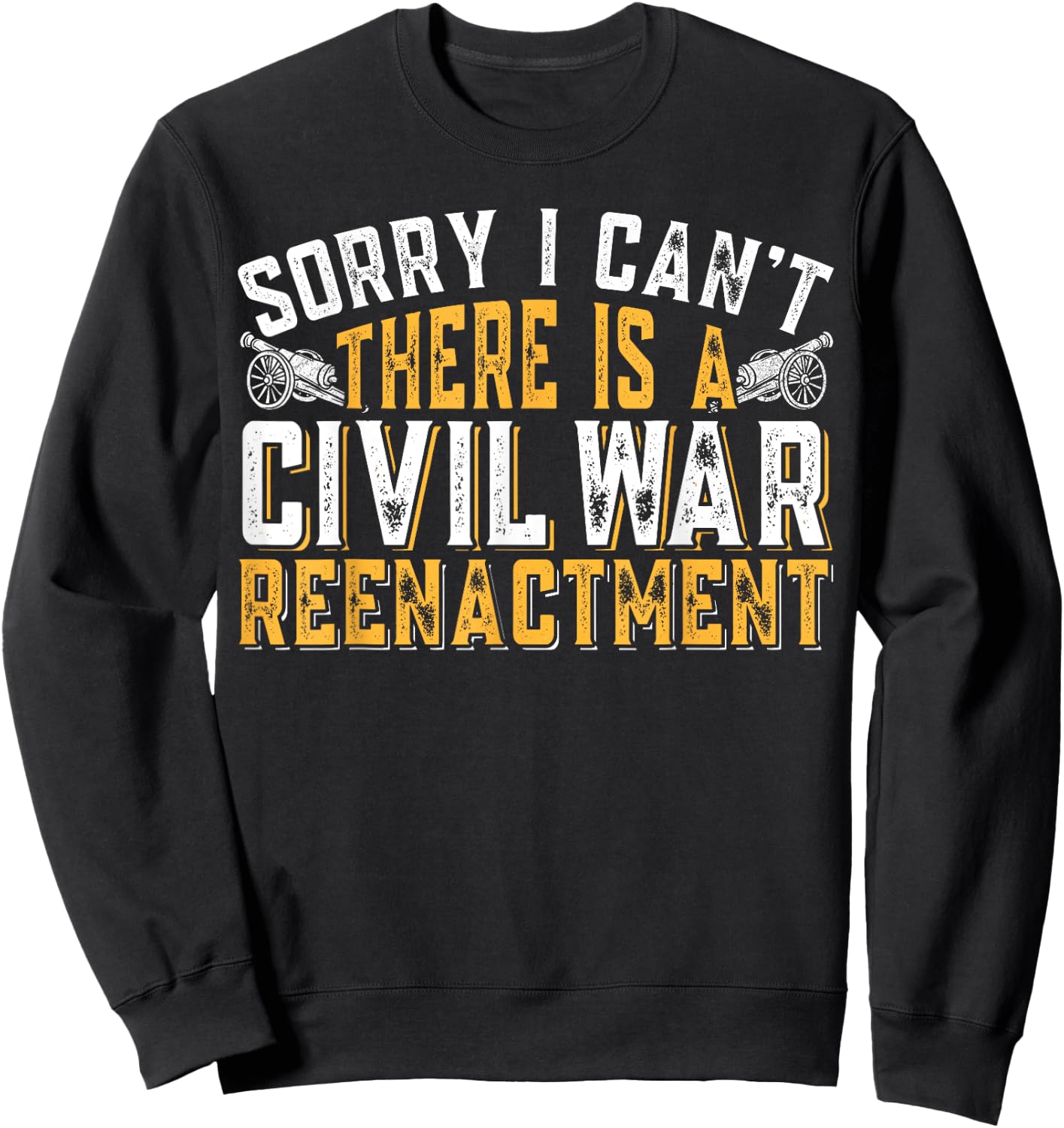 There is a Civil War Reenacting American Civil War Reenactor Sweatshirt - Sweatshirt | Black