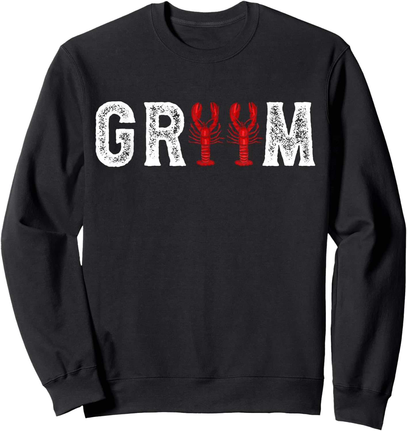 Groom crawfish wedding partner look Sweatshirt - Sweatshirt | Black