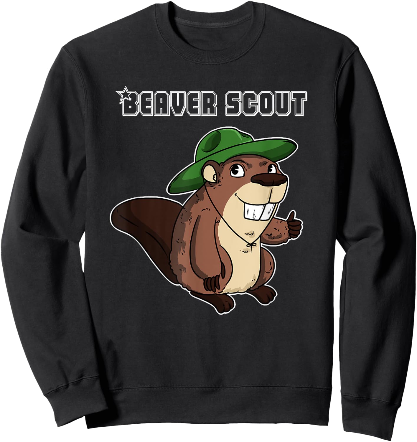 Beaver Scout Sweatshirt - Sweatshirt | Black