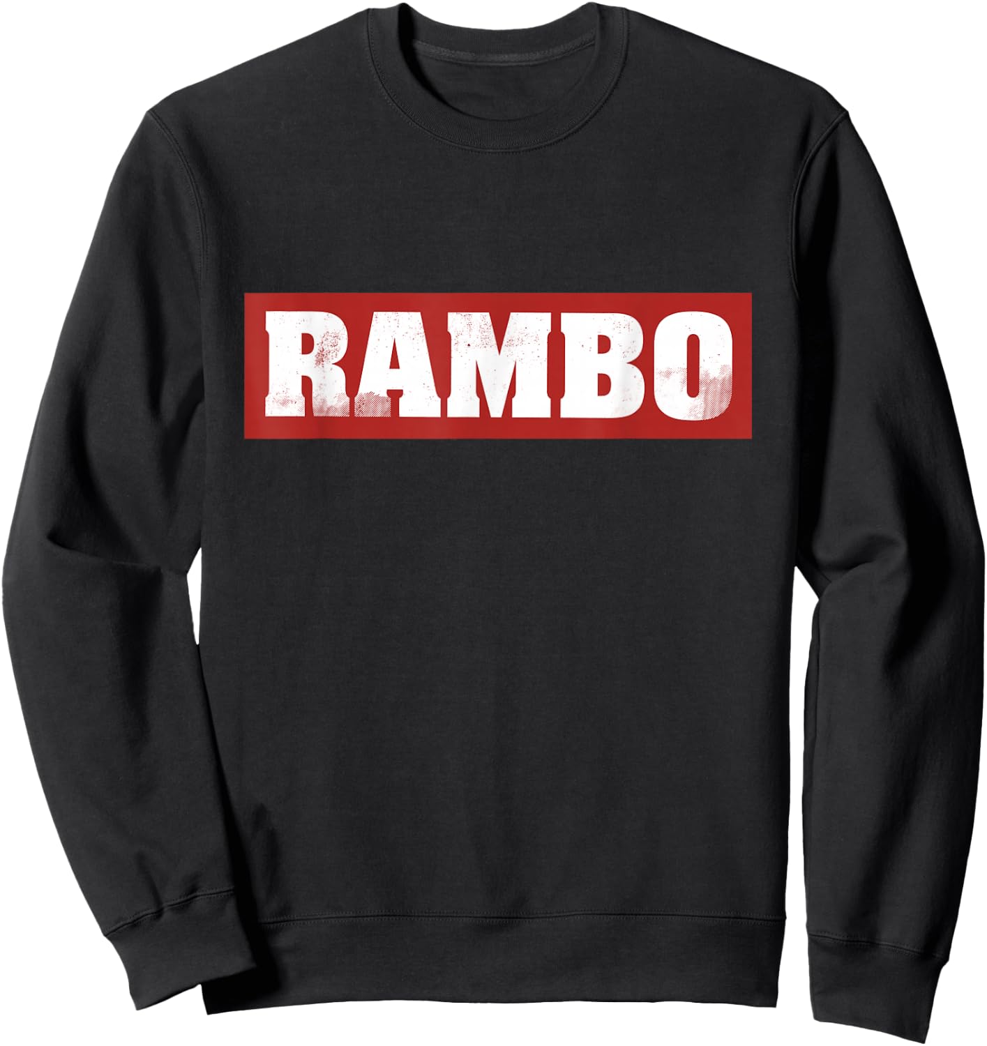 Rambo Classic Logo Sweatshirt - Sweatshirt | Black