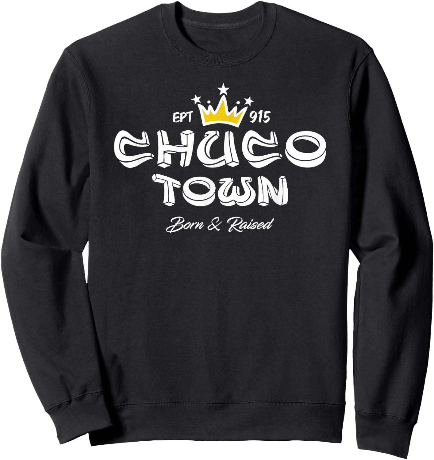 El Paso Chuco Town 915 EPT Sweatshirt - Sweatshirt | Black