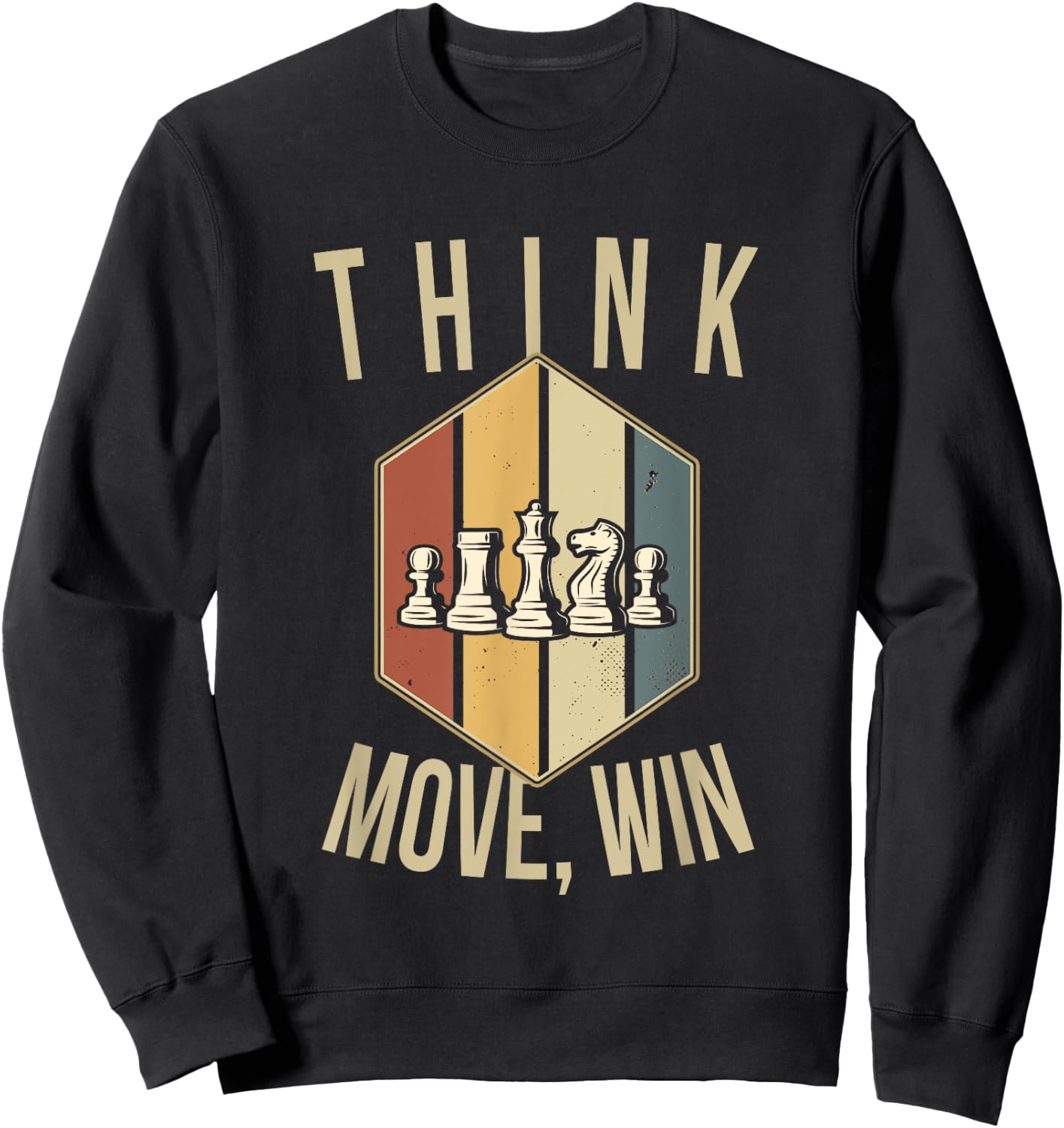 Funny Chess Player Board Game - Chess Sweatshirt - Sweatshirt | Black