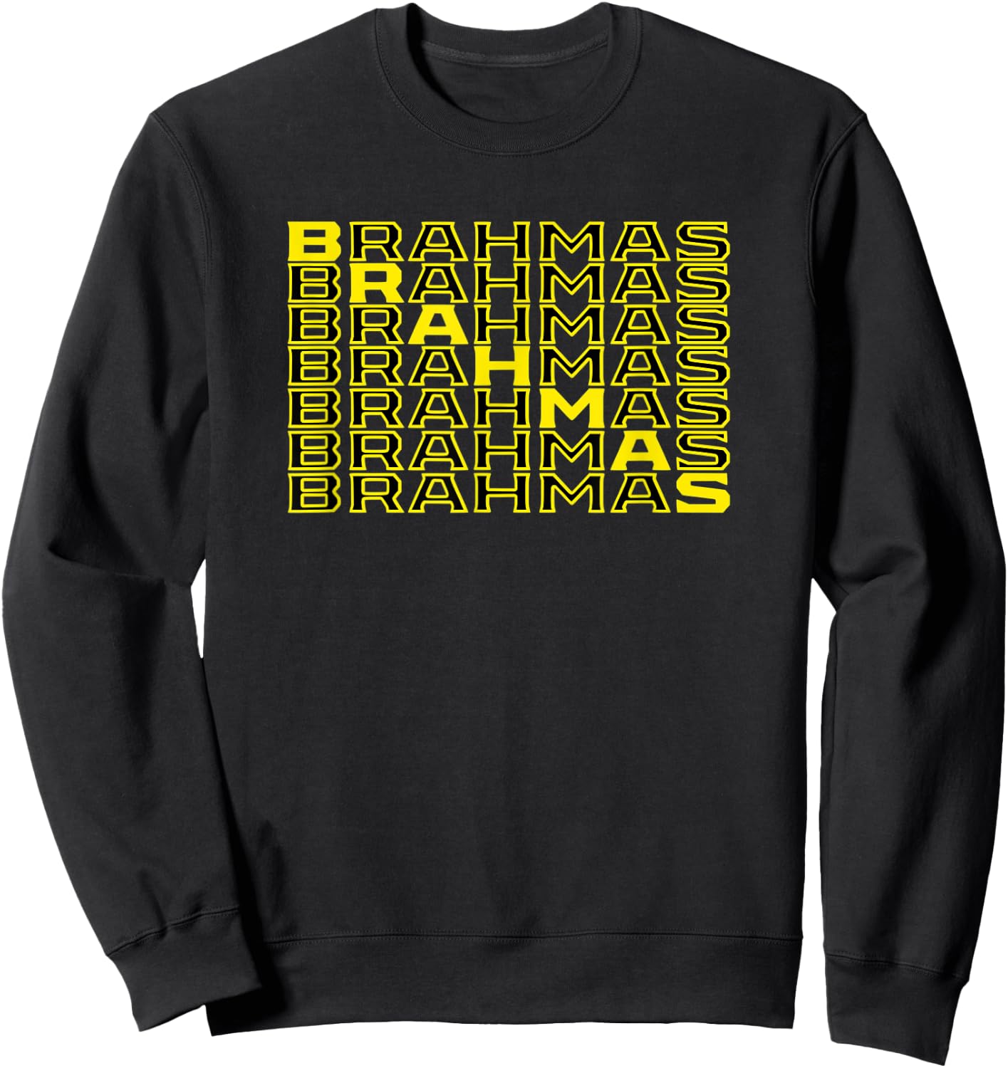 Brahmas San Antonio Football Tailgate Sweatshirt - Sweatshirt | Black