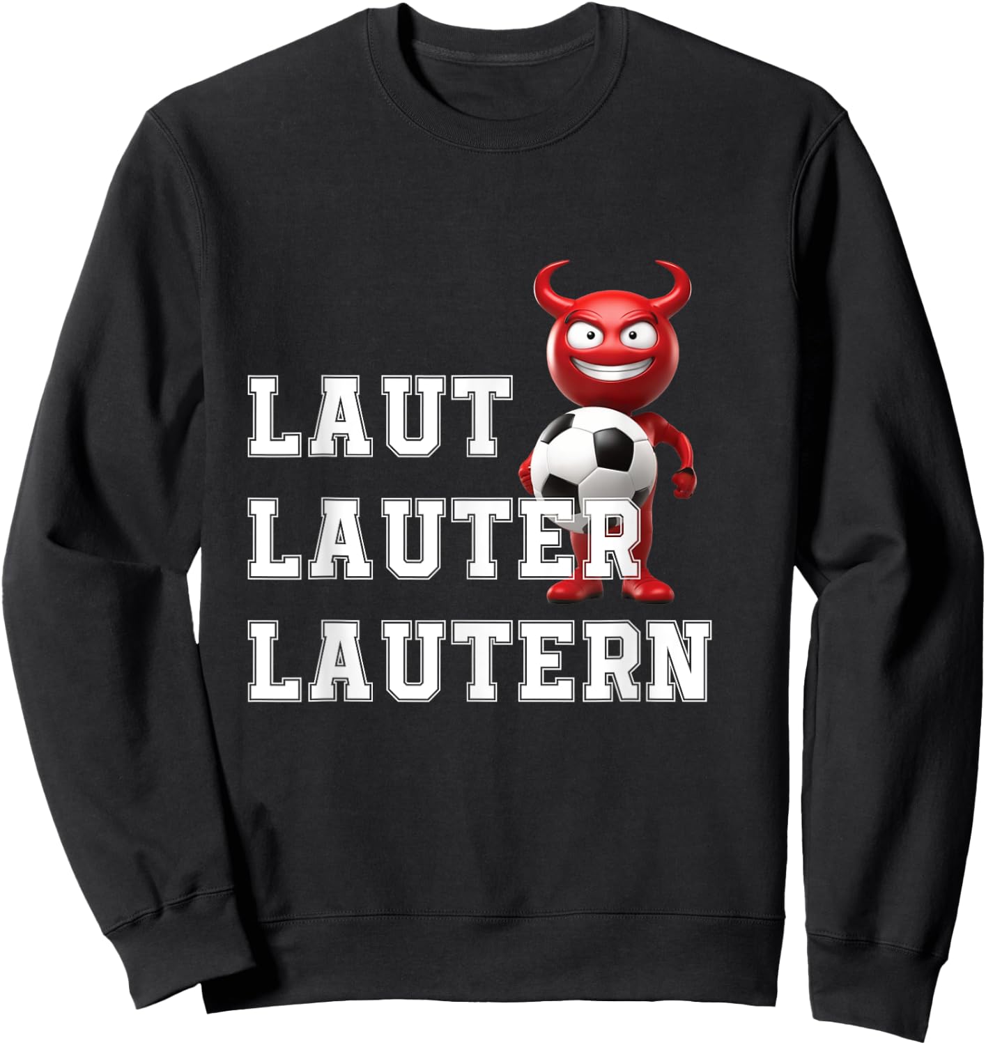 Lautre Lautern Kaiserslautern Fan Pfalz Pfälzer Sweatshirt - Sweatshirt | Black