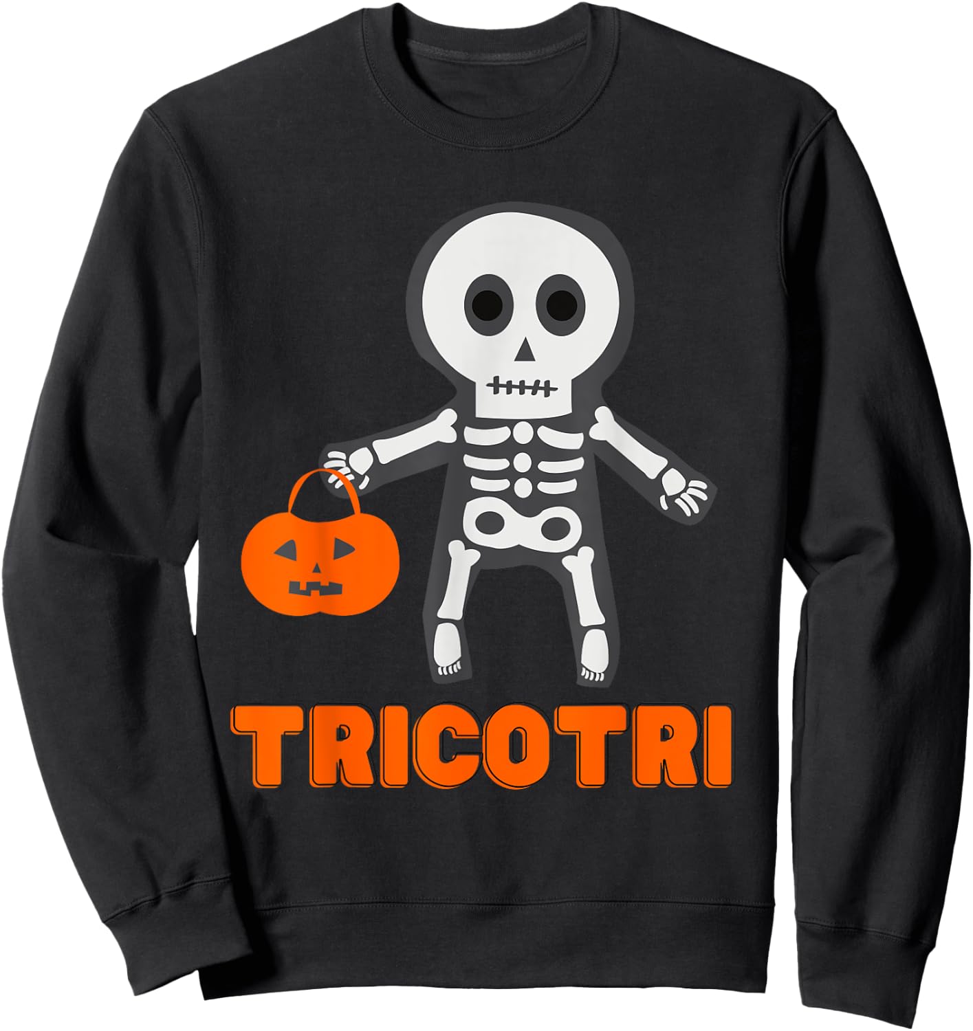 Halloween TRICOTRI Sweatshirt - Sweatshirt | Black