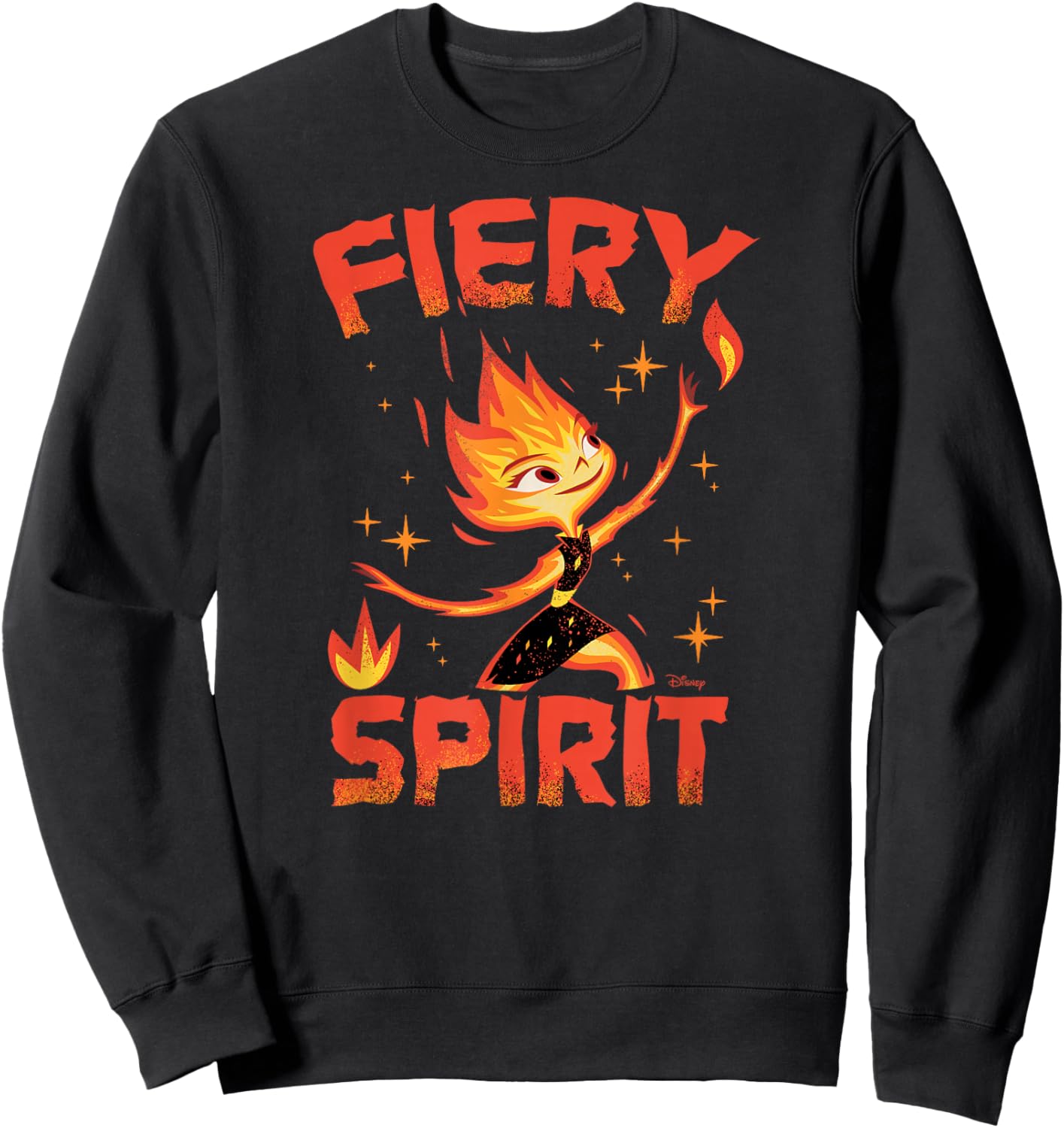 Elemental - Ember Fiery Spirit Sweatshirt - Sweatshirt | Black