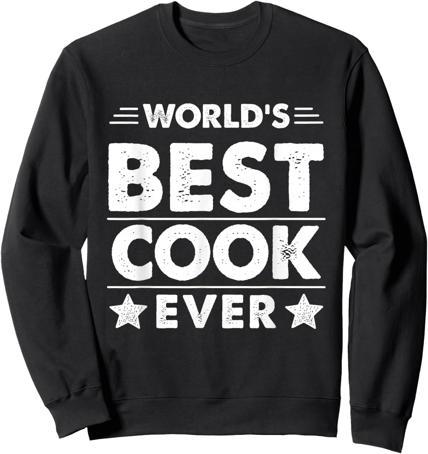 World's Best Cook Ever Sweatshirt - Sweatshirt | Black