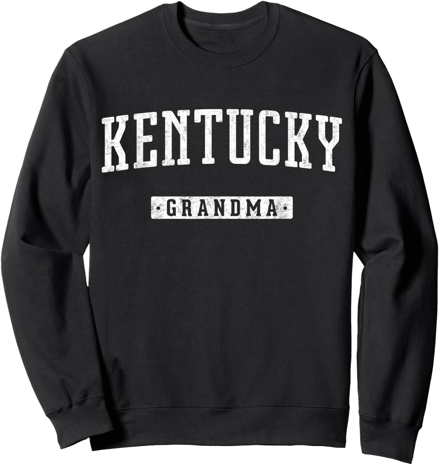 Kentucky Grandma Vintage Sweatshirt - Sweatshirt | Black