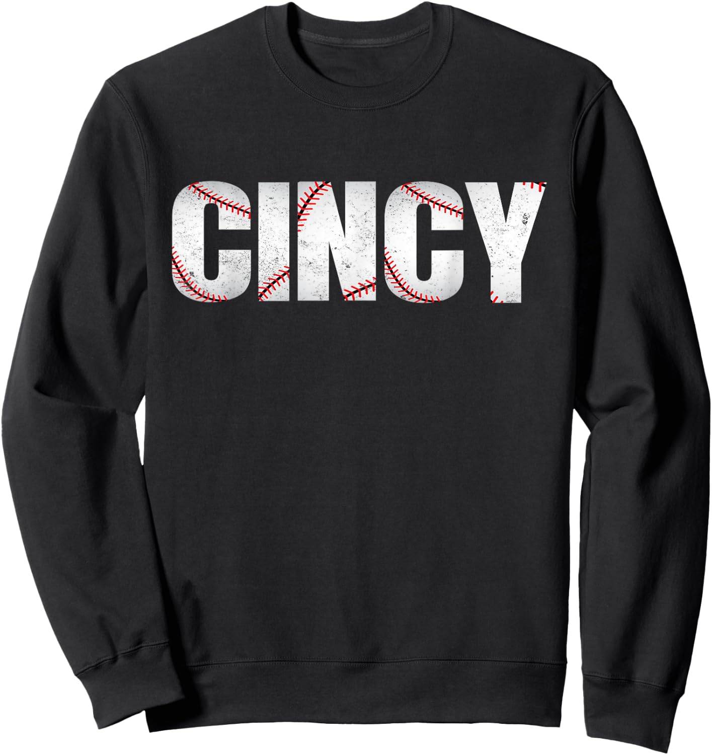 Cincy OH Queens Chip City Vintage Classic Cincinnati Sweatshirt - Sweatshirt | Black