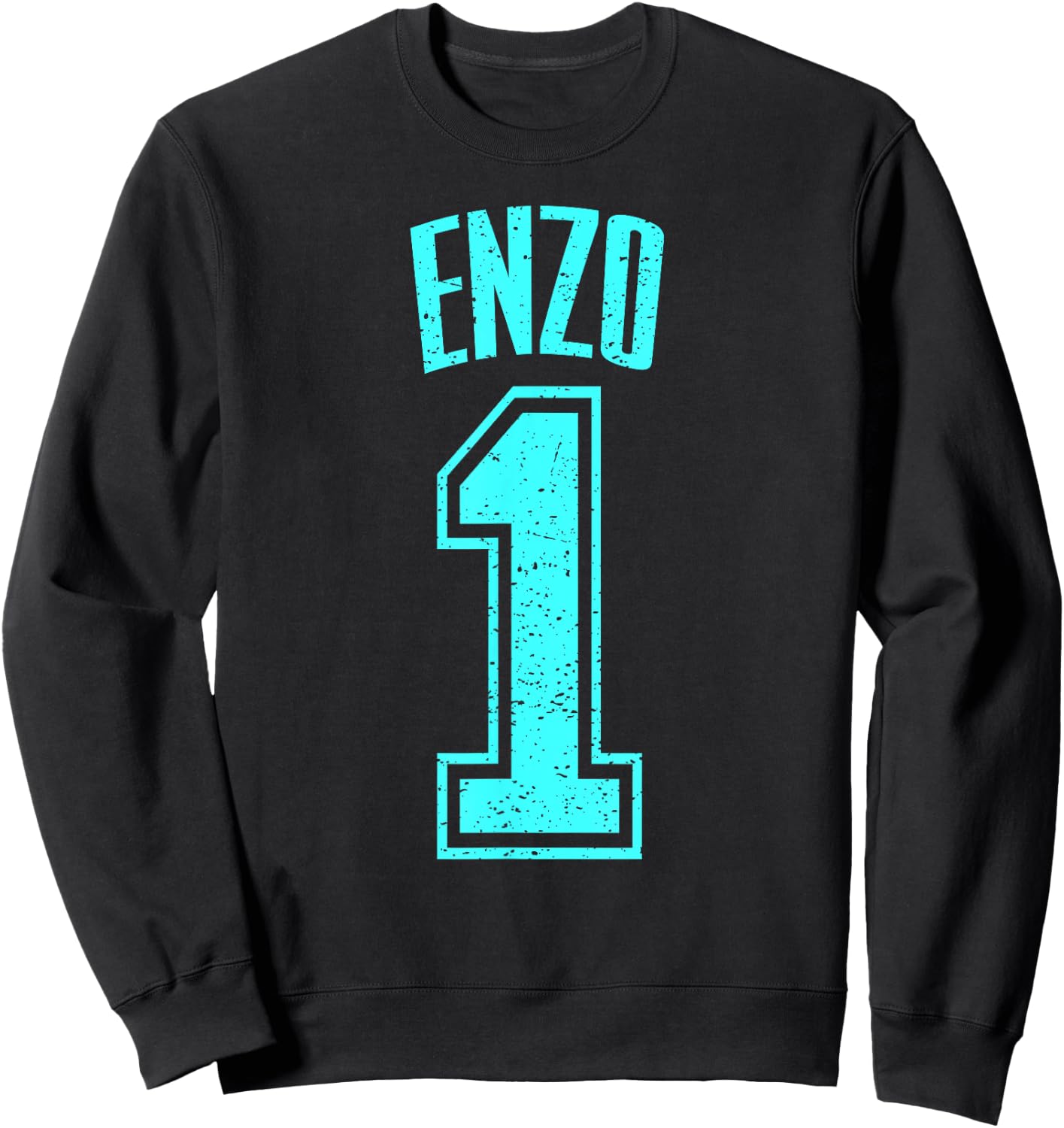 Enzo Supporter Number 1 Greatest Fan Sweatshirt - Sweatshirt | Black