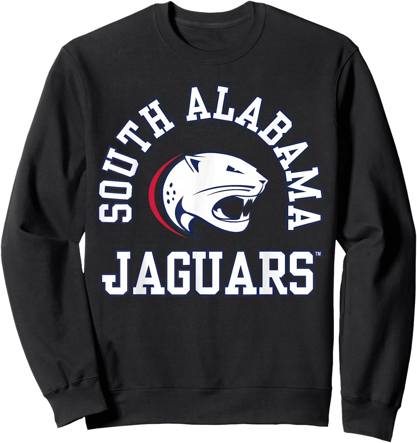 South Alabama Jaguars | Official NCAA Merch | NCAFSAL03 Sweatshirt - Sweatshirt | Black