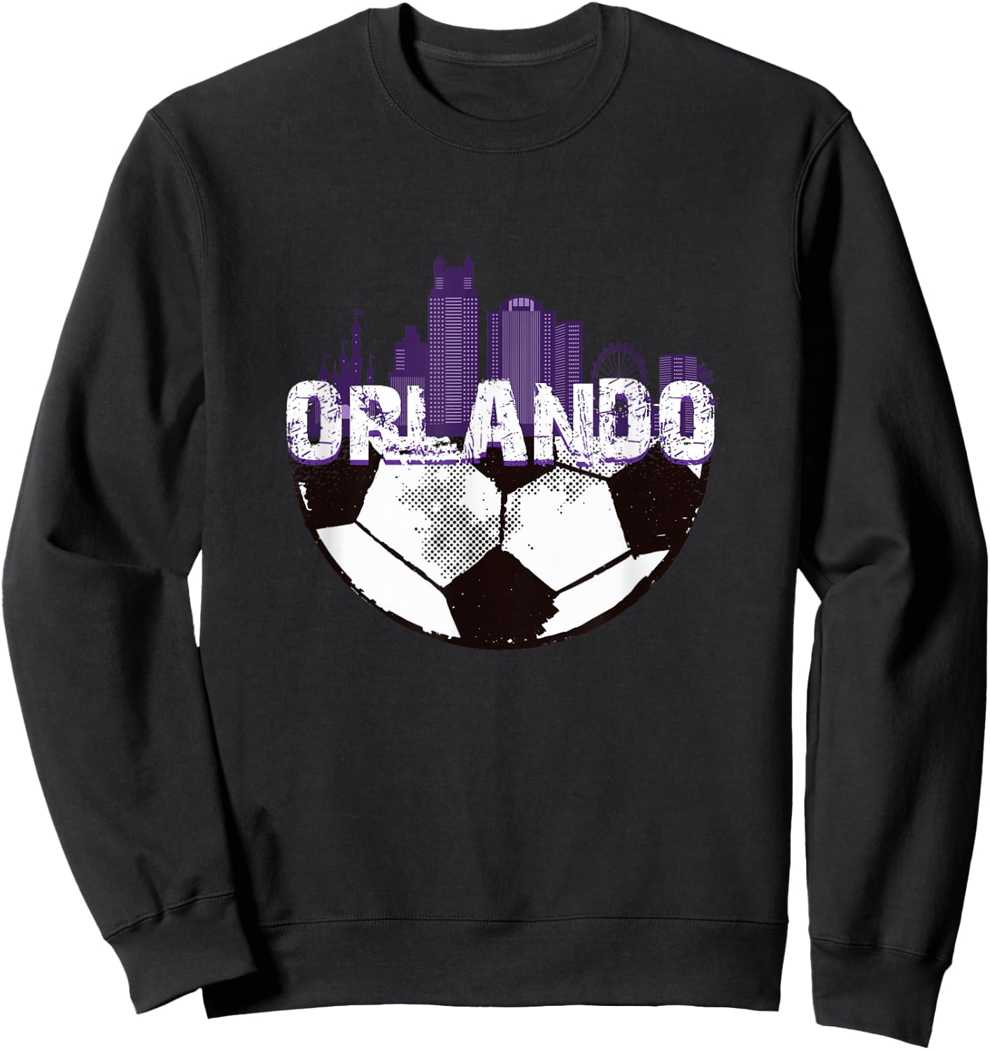 Orlando fan fc t shirt Sweatshirt - Sweatshirt | Black