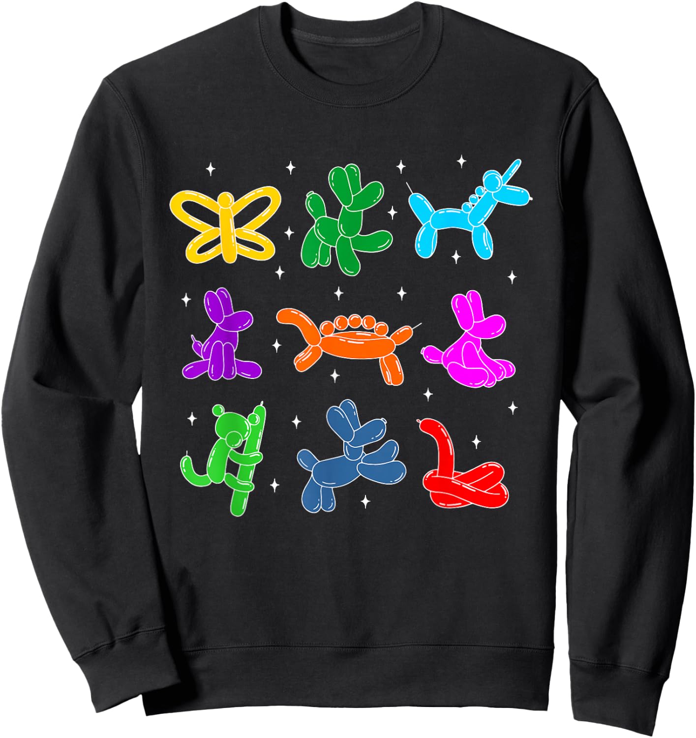 Balloon Animals Artist Entertainer Sweatshirt - Sweatshirt | Black