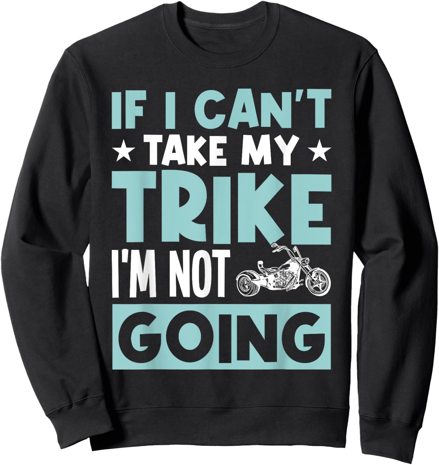 Trike Motorcycle Accessories Triker Trike for Adults Sweatshirt - Sweatshirt | Black