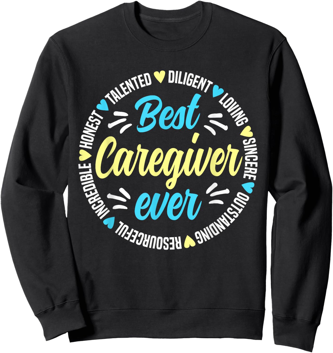 Caregiver Sweatshirt - Sweatshirt | Black