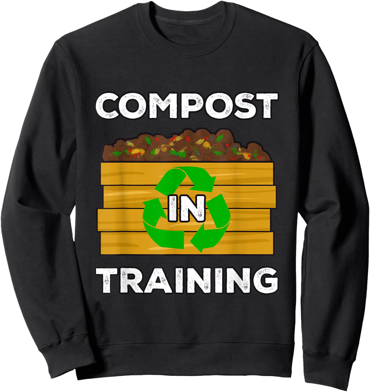 Compost In Training Sweatshirt - Sweatshirt | Black