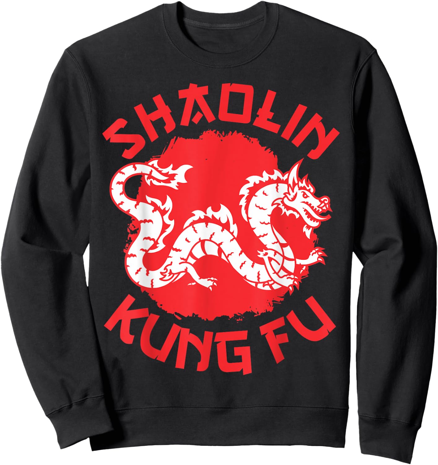 Shaolin Kung Fu Martial Arts Kung Fu Sweatshirt - Sweatshirt | Black