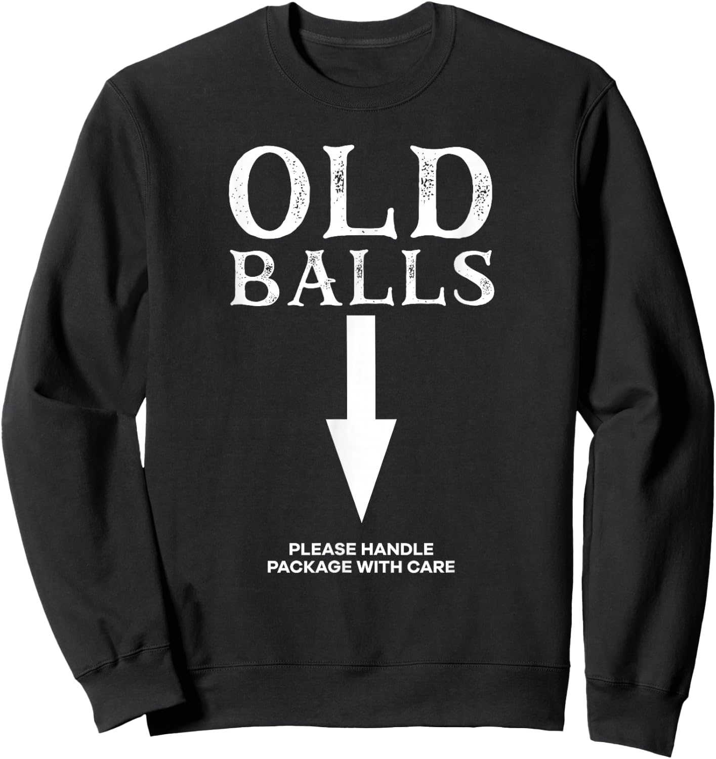 Funny Over The Hill Birthday 40th Turning Forty Sweatshirt - Sweatshirt | Black
