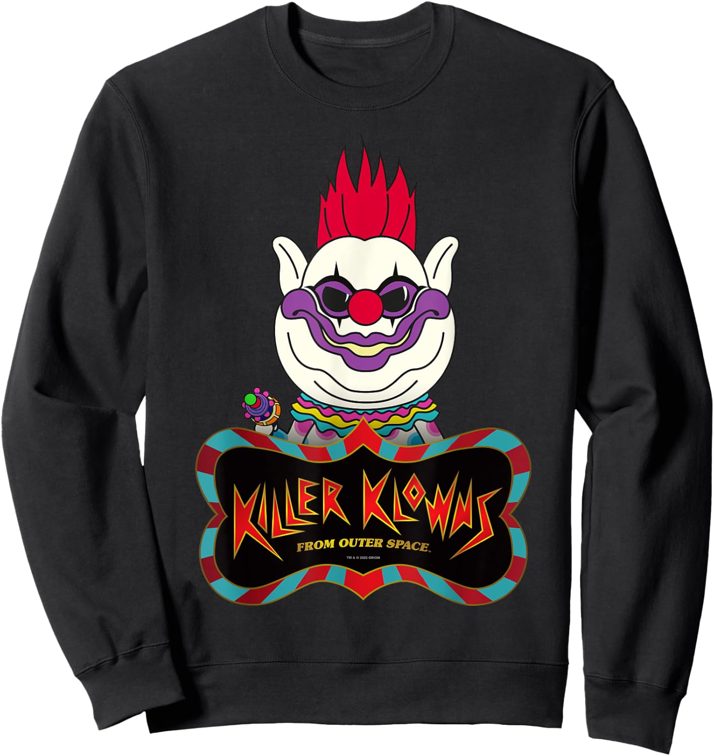 Killer Klowns from Outer Space Chibi Style Fatso Sweatshirt - Sweatshirt | Black