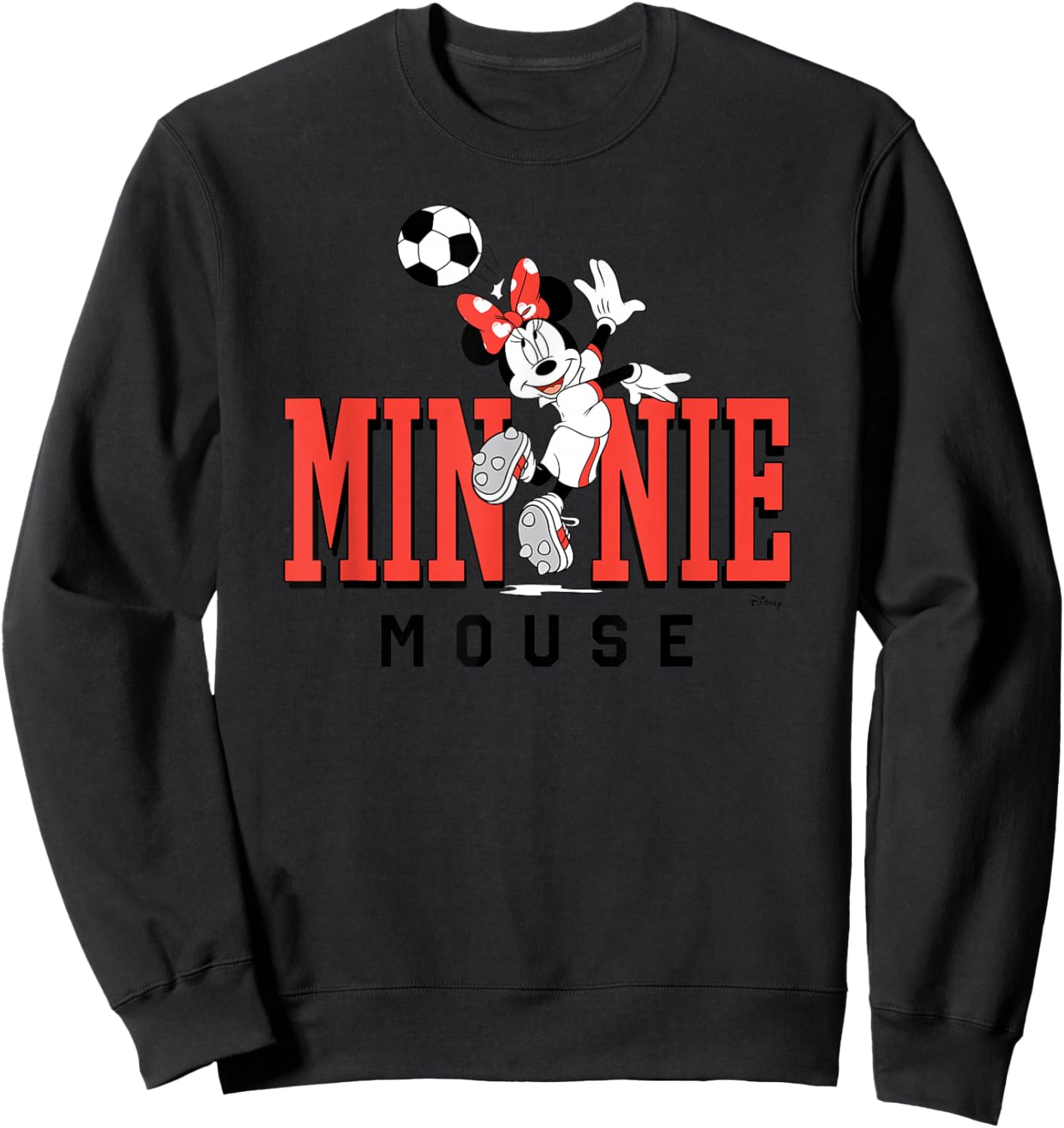 Disney - Minnie Soccer Sweatshirt - Sweatshirt | Black