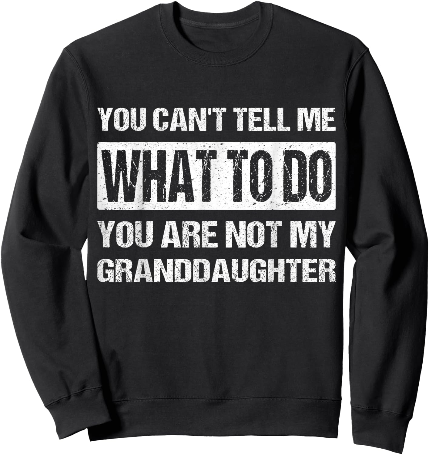 Funny Grandpa Art For Grandfather Gramps Men Poppy Papi Sweatshirt - Sweatshirt | Black